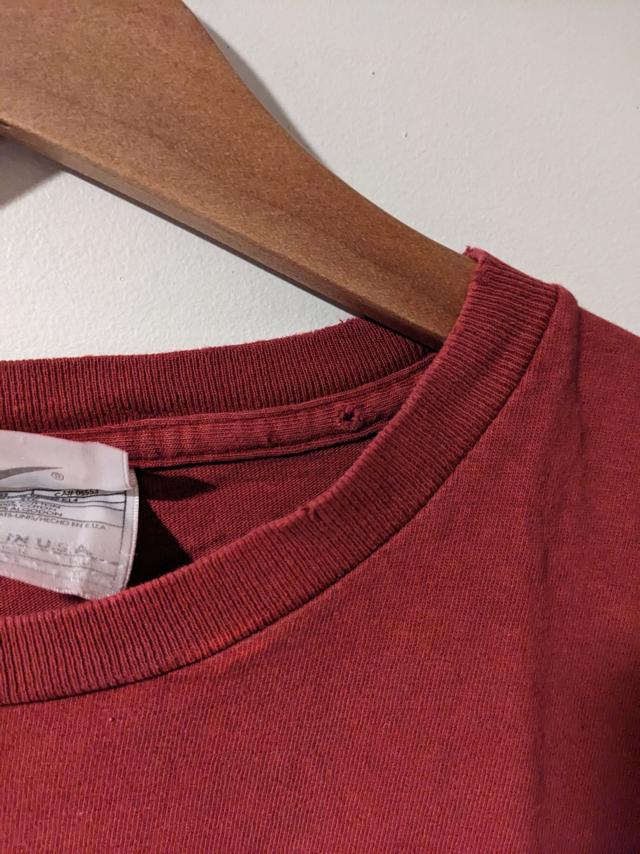 Nike × Vintage Vintage 90s Nike Mini Swoosh Essential YOUTH X-Large T-Shirt Size US XL / EU 56 / 4 - 6 Thumbnail