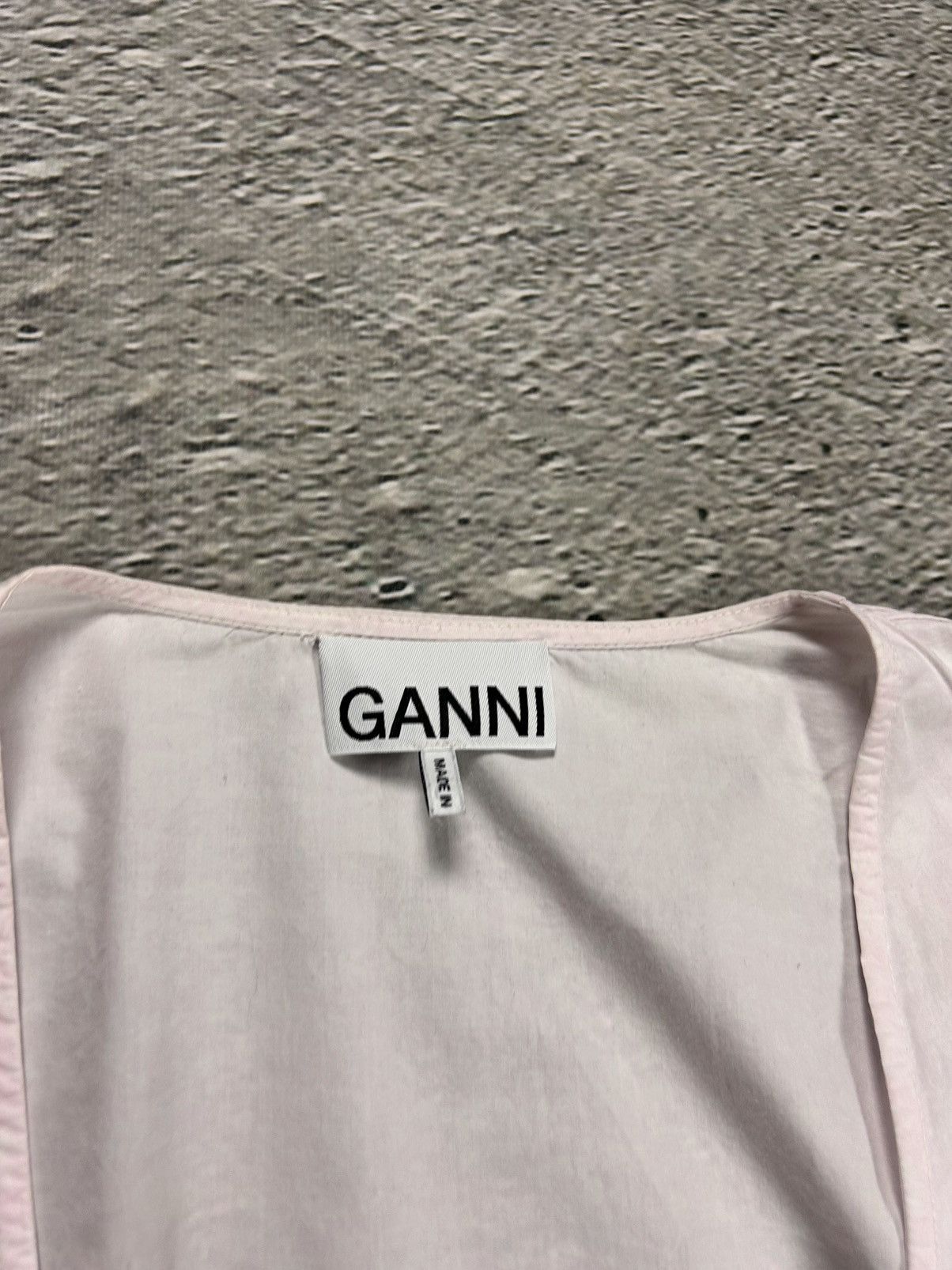 Ganni Ganni shirt button-up pink Size XS / US 0-2 / IT 36-38 - 2 Thumbnail