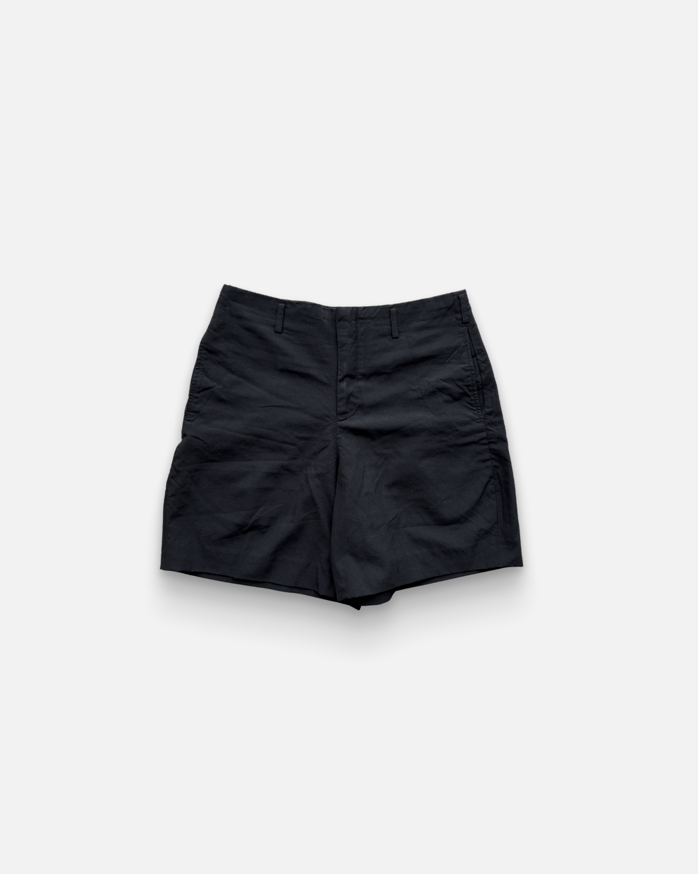 Comme des Garcons Homme Plus Comme des Garçons Homme Plus Black Wool Shorts Size US 30 / EU 46 - 1 Thumbnail