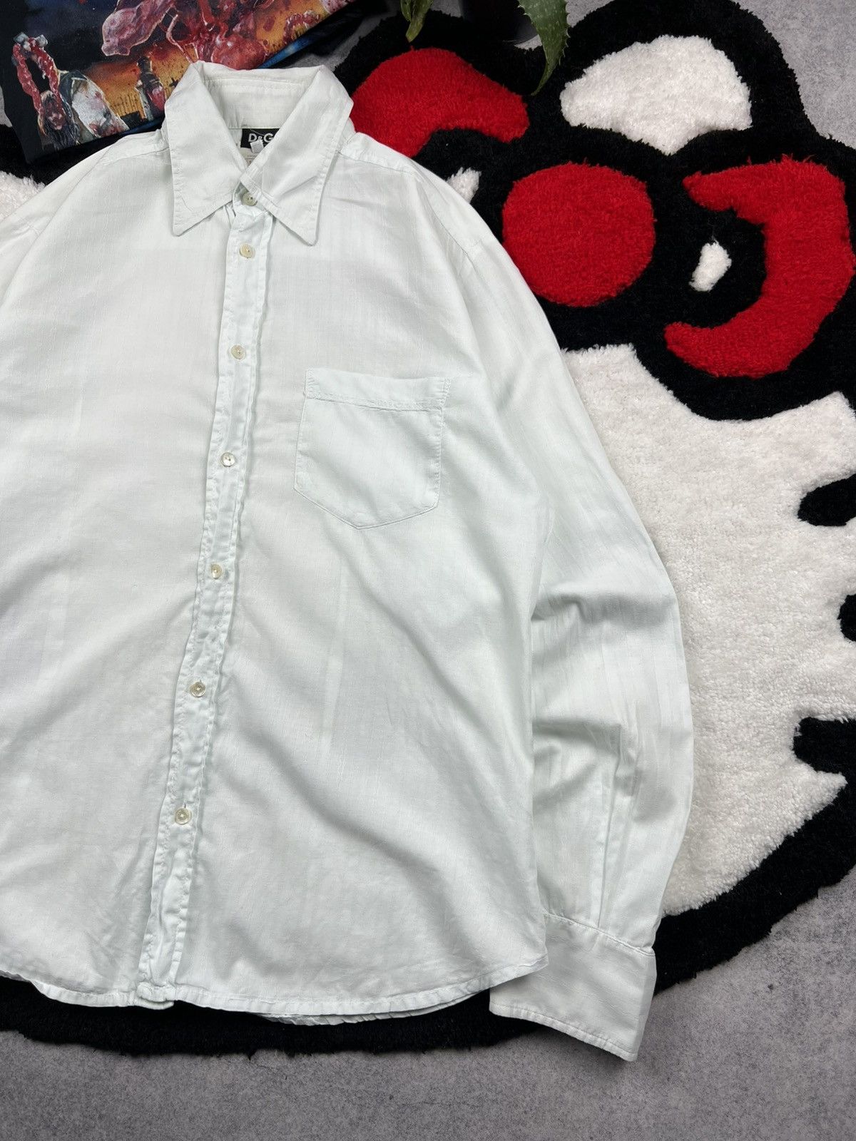 Dolce & Gabbana Vintage Luxury Dolce&Gabbana Button Up Old Money Y2K Shirt Size US L / EU 52-54 / 3 - 3 Thumbnail
