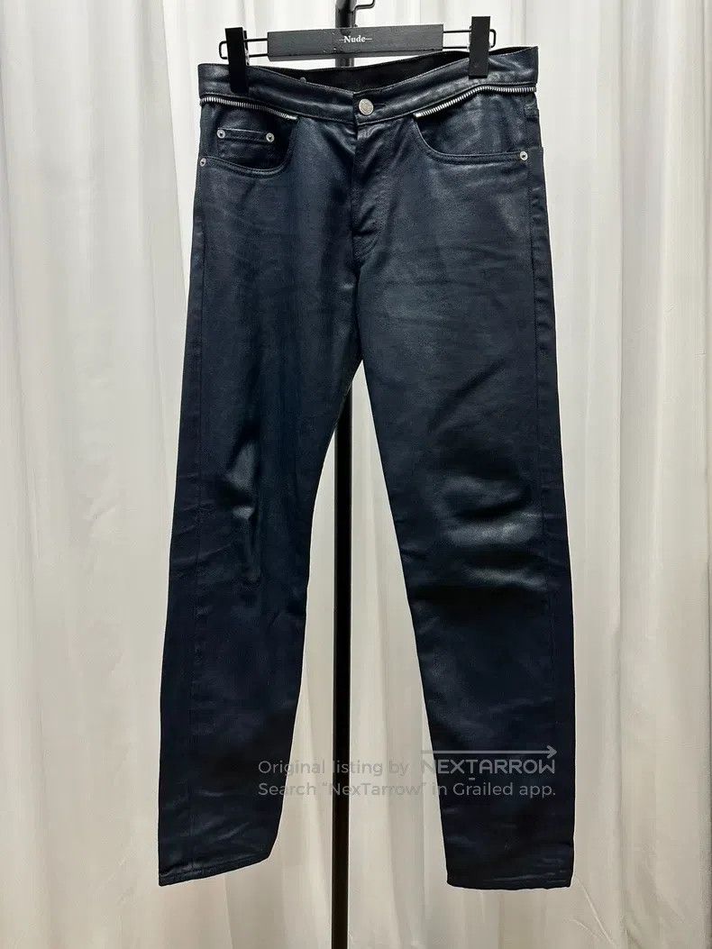 Dries Van Noten Dries Van Noten Rubber-Coated Jeans Size US 30 / EU 46 - 1 Thumbnail