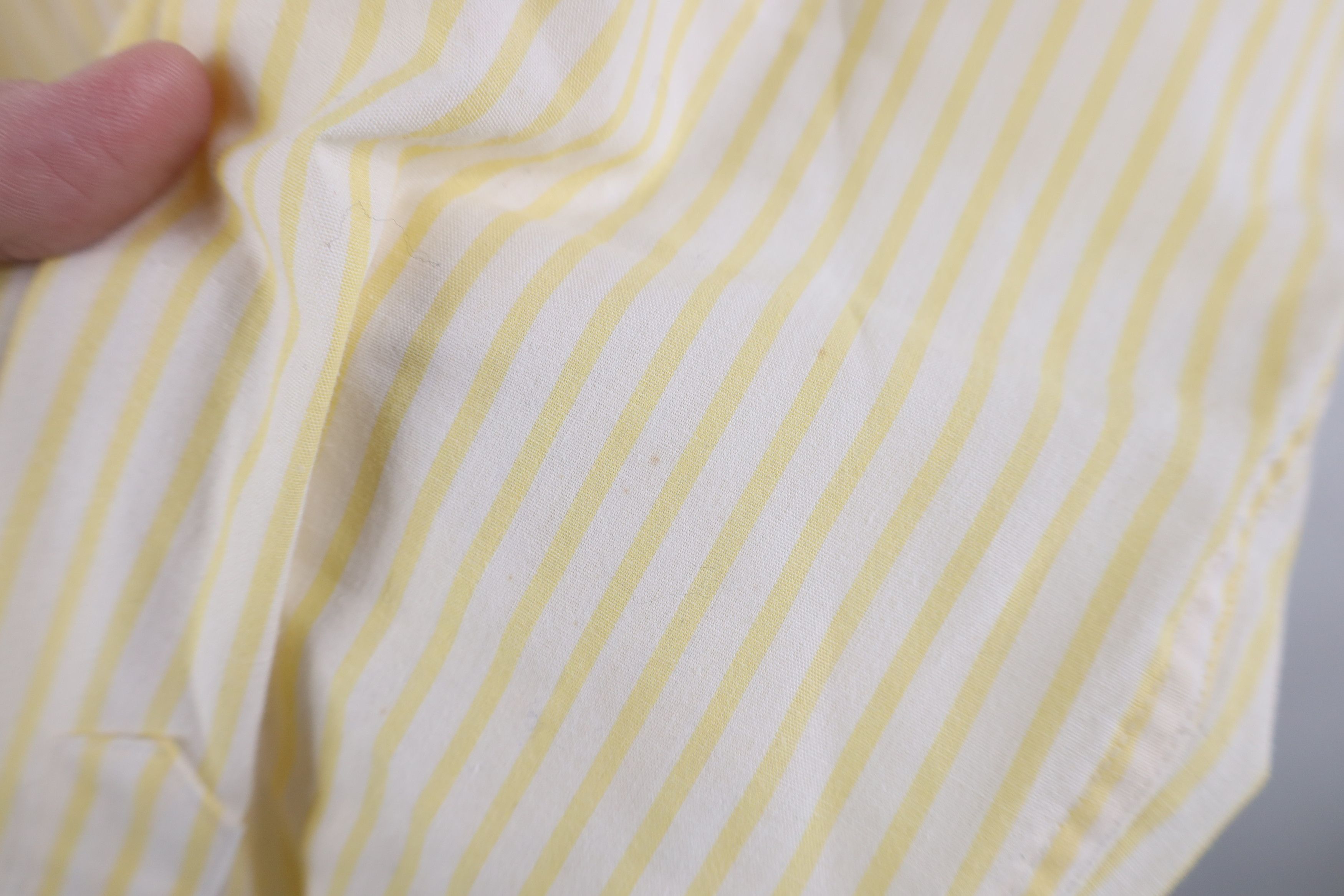 Lands' End Vintage 70s 80s Lands End Long Oxford Striped Button Shirt Size US L / EU 52-54 / 3 - 9 Thumbnail