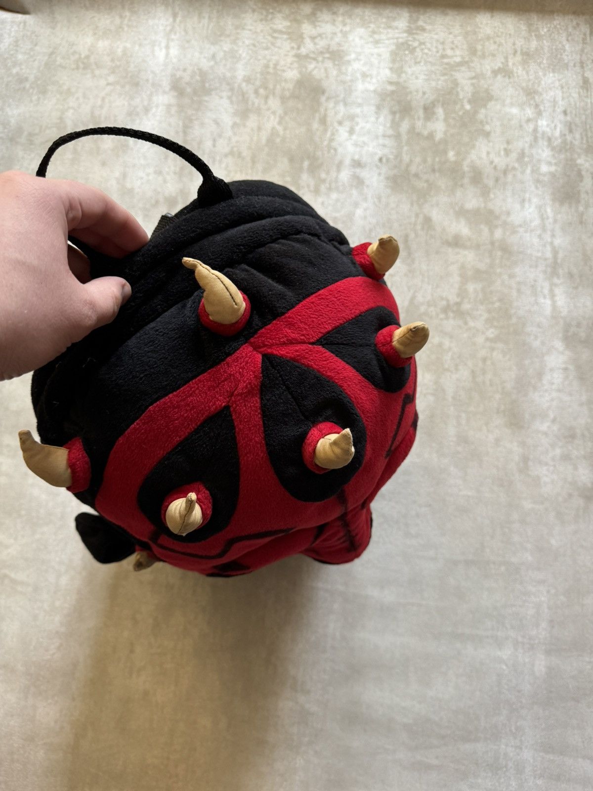 Star Wars Vintage 90s Darth Maul Head Backpack