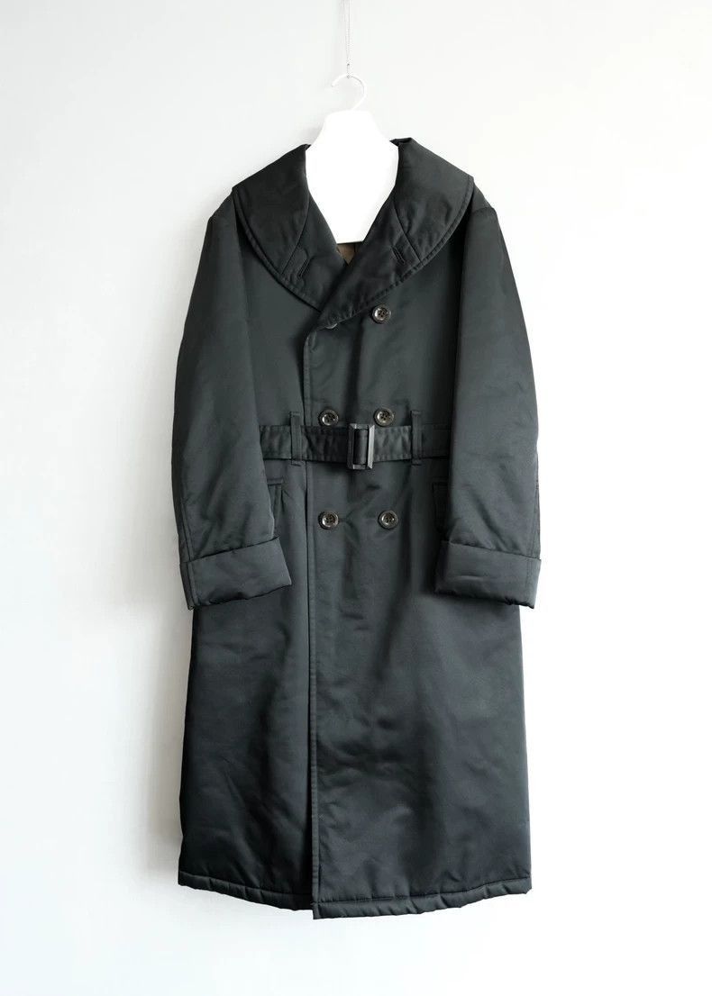 Yohji Yamamoto Yohji Yamamoto Yohji Yamamoto Black Collar Coat Size US L / EU 52-54 / 3 - 1 Thumbnail