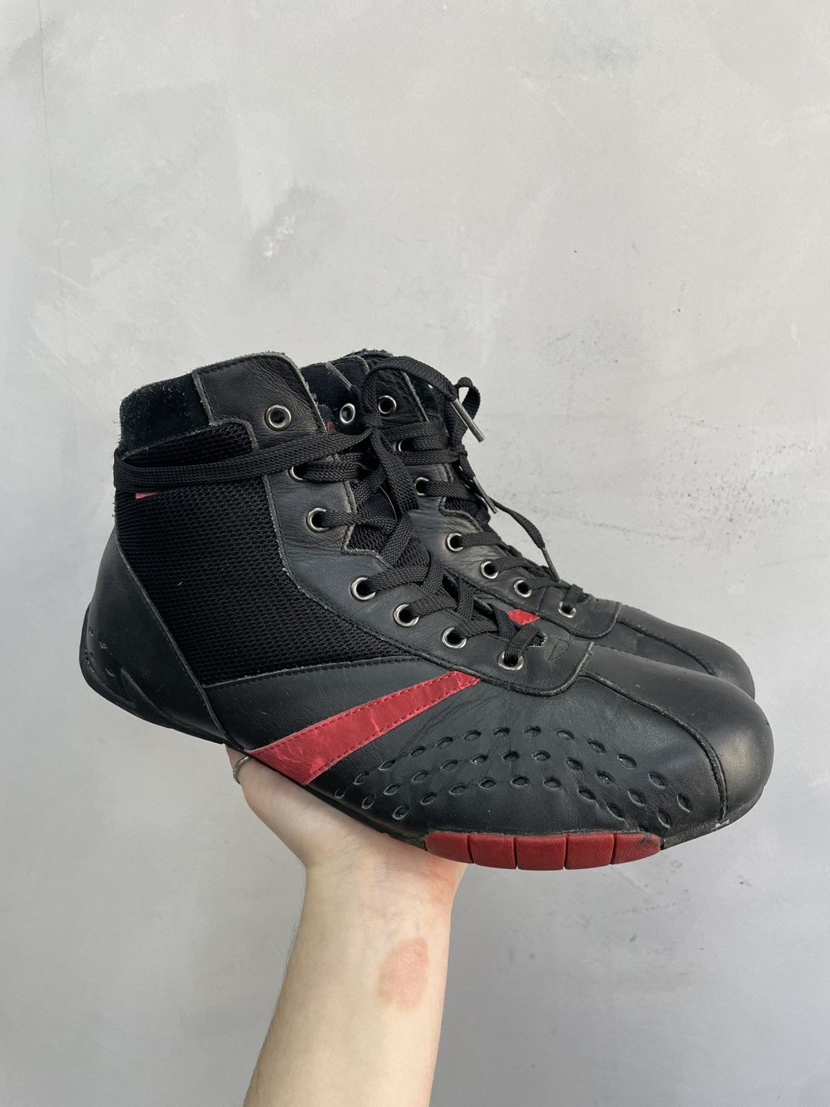 Alpinestars Margiela style leather moto boots fashion style archive y2k Size US 12 / EU 45 - 1 Thumbnail