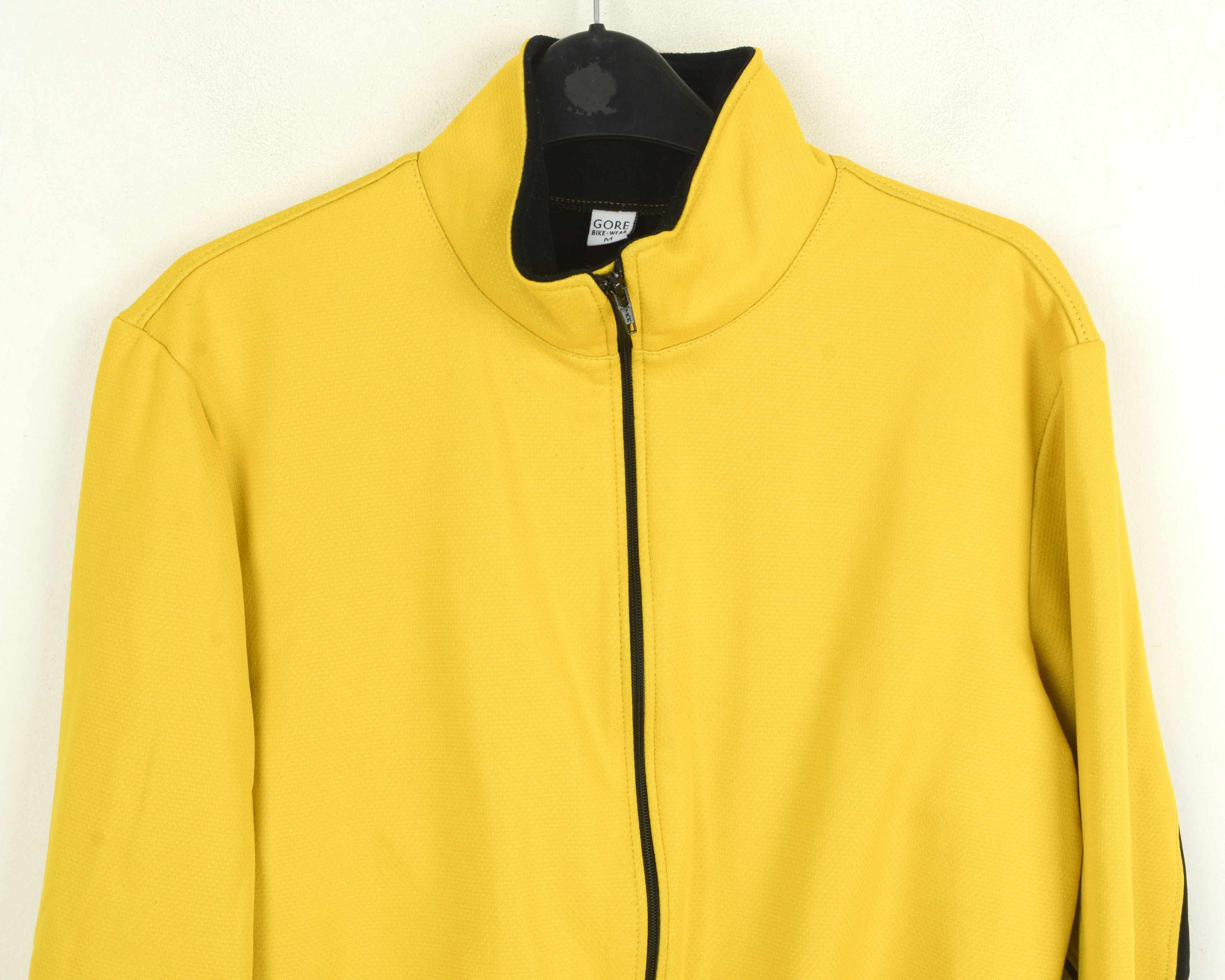 GOREWEAR Windstopper Mens M Cycling Jumper Jacket MTB Road Yellow Size US M / EU 48-50 / 2 - 2 Thumbnail