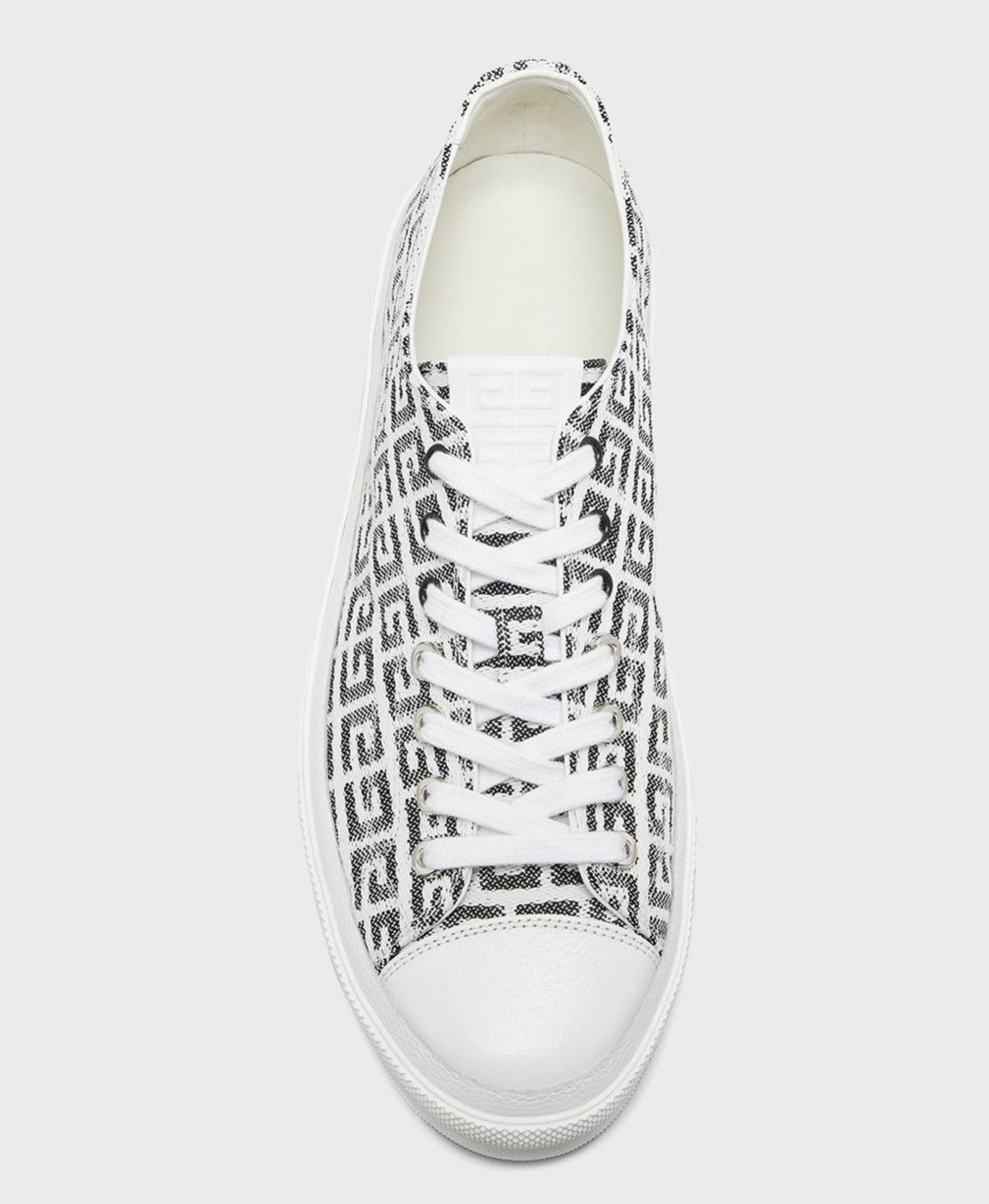 Givenchy Givenchy Men's City Allover Logo Canvas Low-Top Sneakers Size US 11 / EU 44 - 1 Thumbnail