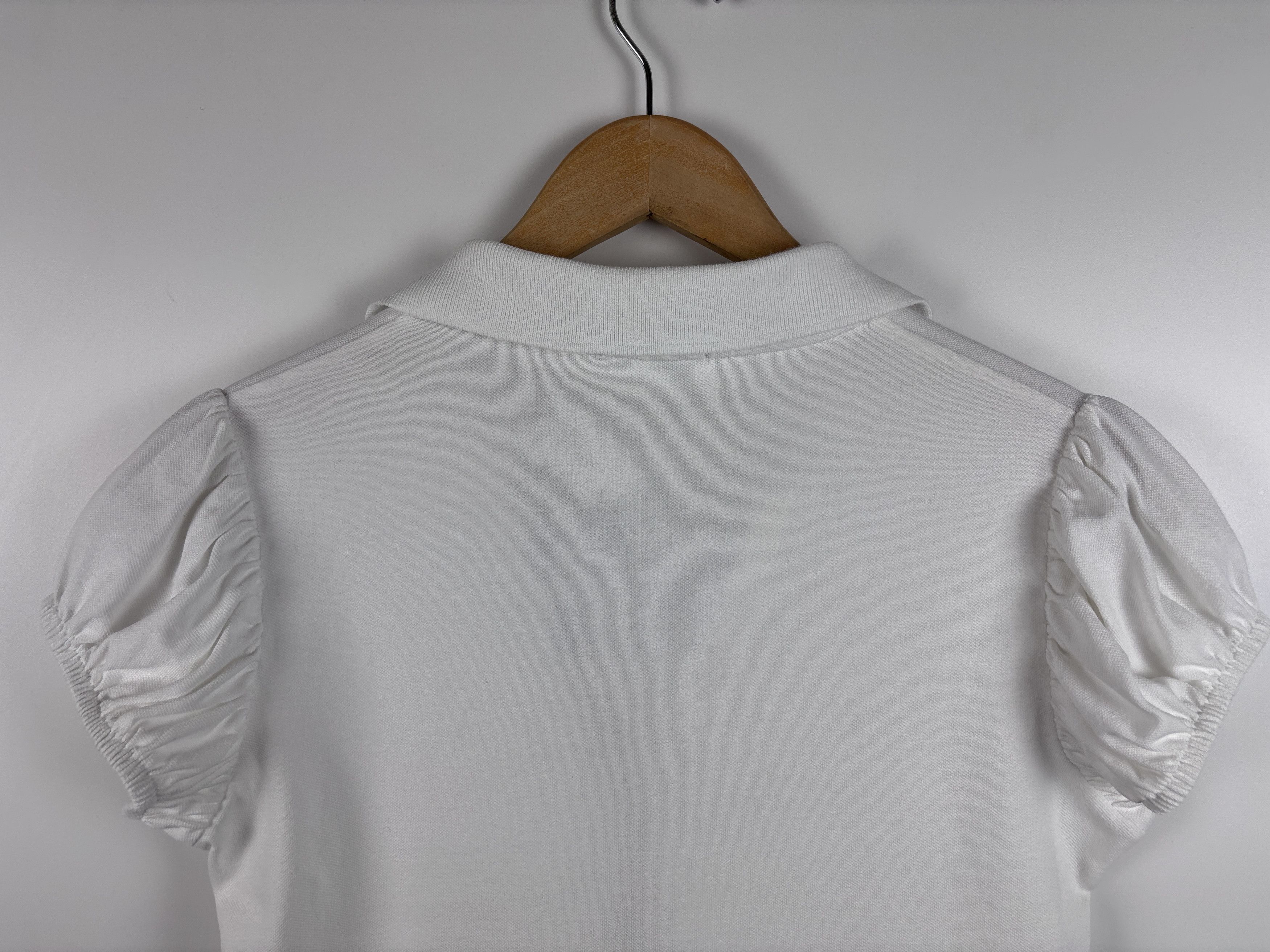 Burberry Burberry Brit Short Sleeve V-Neck Polo T-Shirt White Size M Size M / US 6-8 / IT 42-44 - 8 Thumbnail