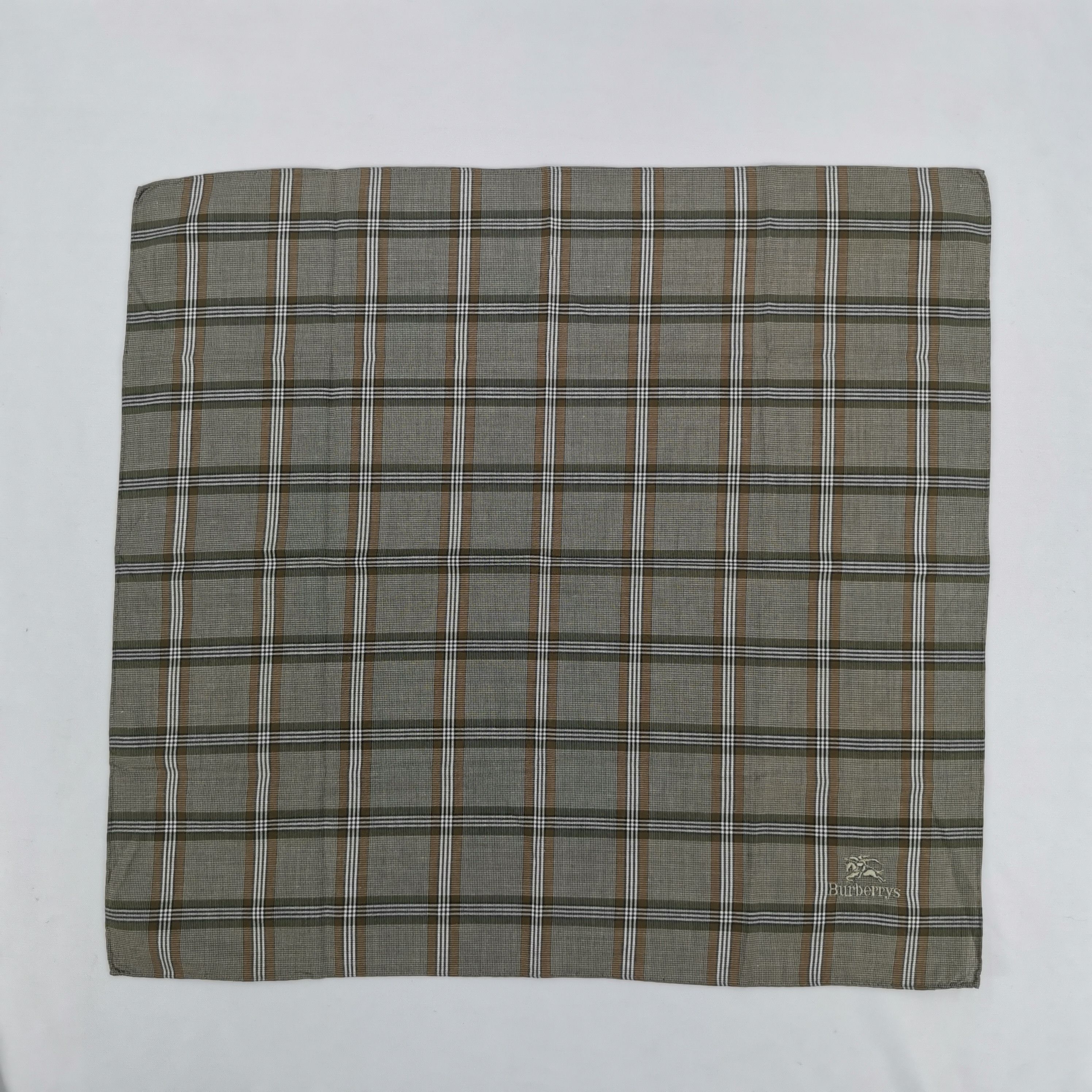 Burberry × Vintage Vintage Burberry Handkerchief Neckerchief Bandana Size ONE SIZE - 2 Thumbnail
