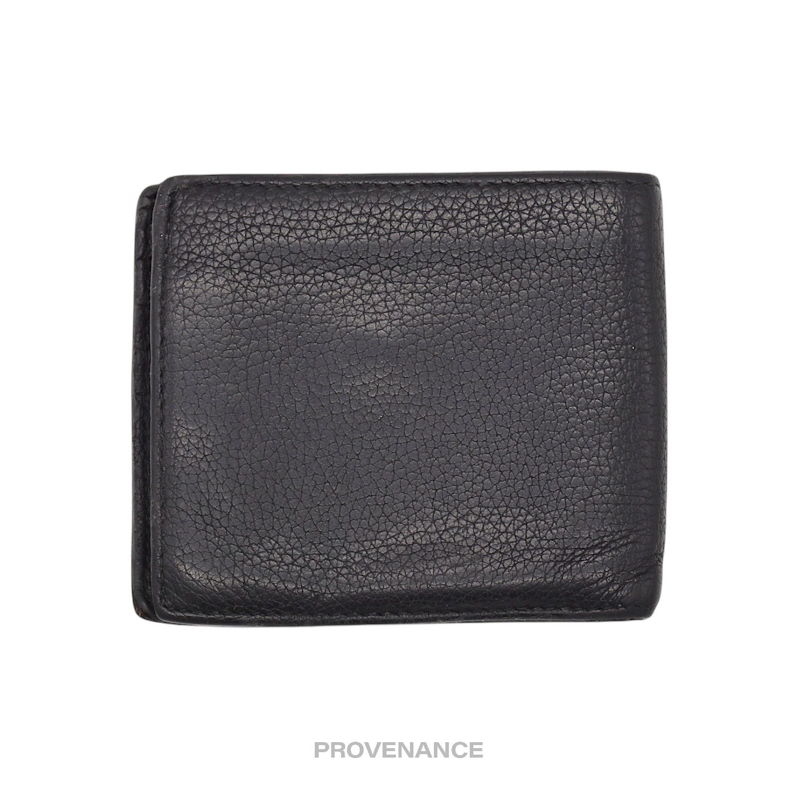 Gucci 🔴 Gucci Vintage Logo Bifold Wallet - Black Leather Size ONE SIZE - 2 Thumbnail