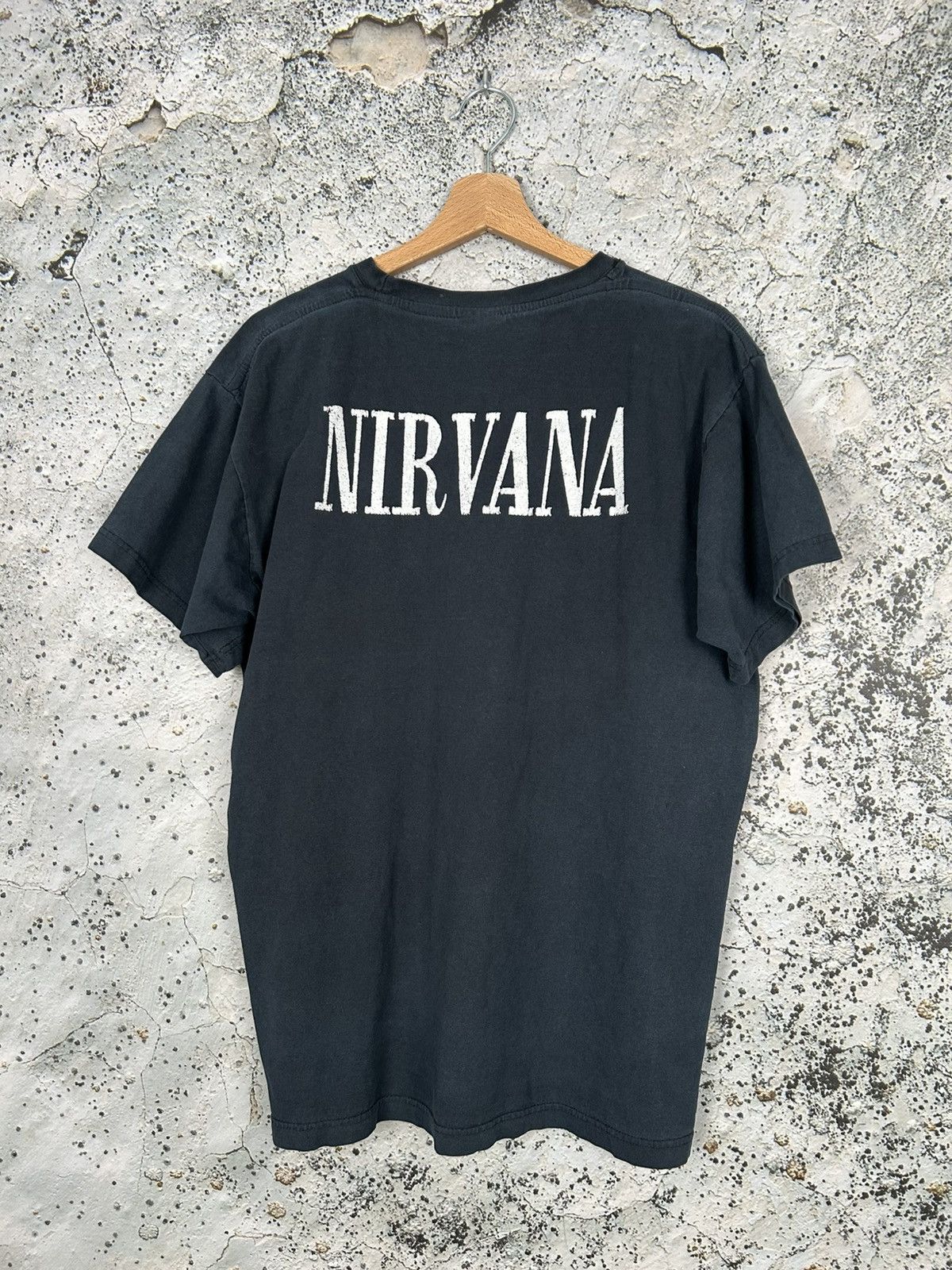 Band Tees Vintage Nirvana 90s Rock Band Tee Metal Grunge Rare Goth Size US L / EU 52-54 / 3 - 2 Thumbnail