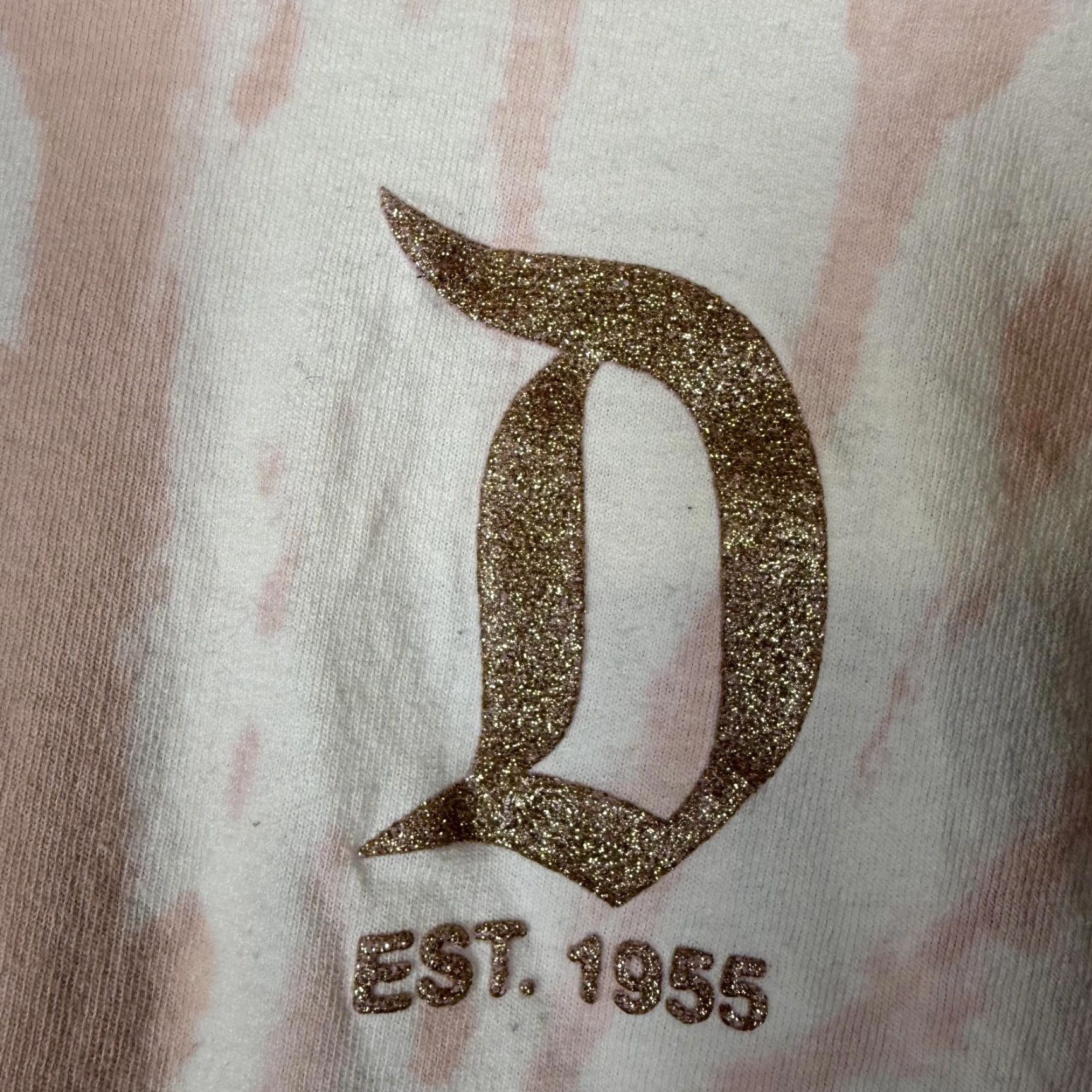 Disney VINTAGE? No. Disney Spirit Jersey Pink Tie Dye Long Sleeve Women Small Shirt Size S / US 4 / IT 40 - 2 Thumbnail