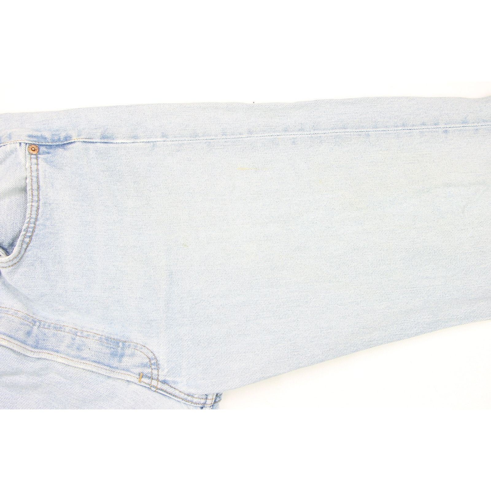 Levi's Vintage Levi's 501 Light Wash Rock Grunge Denim Jeans Size US 31 - 5 Thumbnail