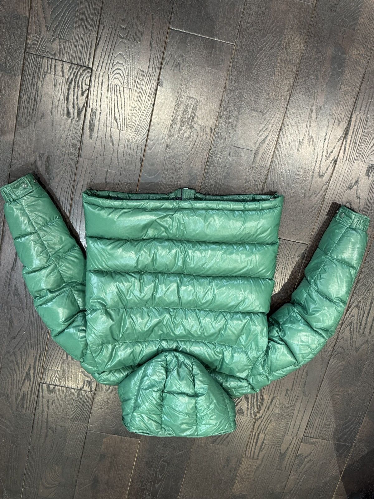 Moncler Moncler Maya Green (Size 3 / L) Size US L / EU 52-54 / 3 - 2 Thumbnail