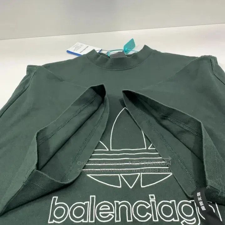 Balenciaga Balenciaga x Adidas Originals Short Sleeve T. Size US M / EU 48-50 / 2 - 6 Thumbnail