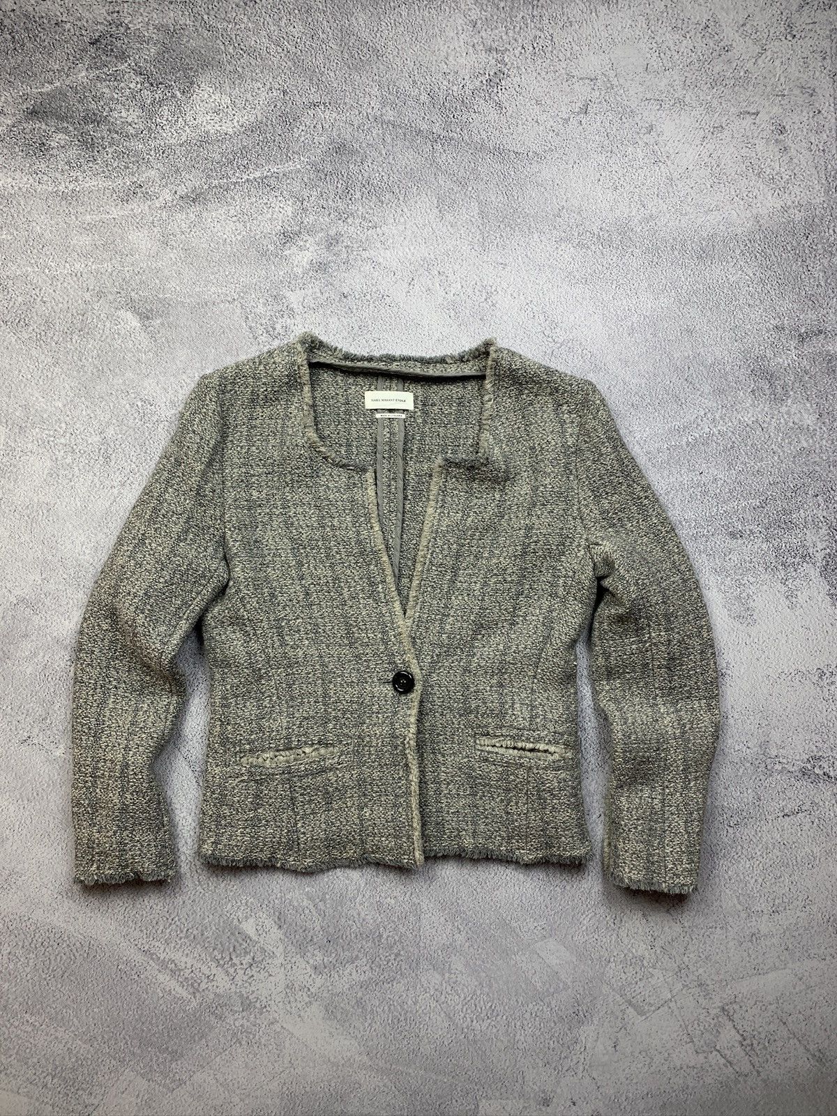 Isabel Marant Etoile Isabel Marant Etoile Leary Jacquard Wool Blend Jacket 42 Size M / US 6-8 / IT 42-44 - 1 Thumbnail
