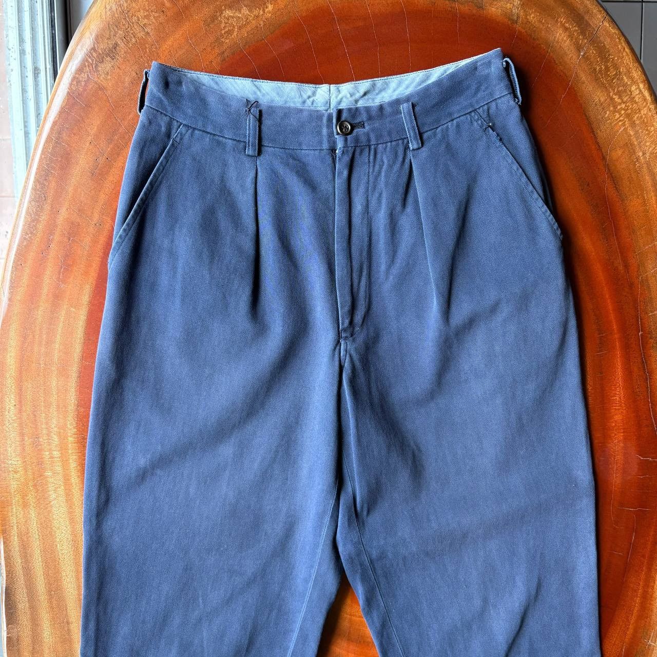 Comme des Garcons Homme Plus Comme Des Garcons Homme Plus Dark Blue Casual Pants Size US 29 - 3 Thumbnail