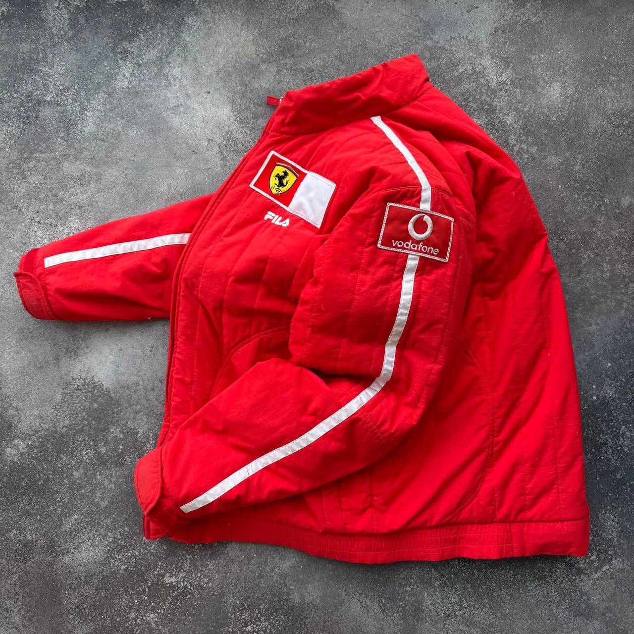 Ferrari × Formula 1 × Vintage Formula 1 Fila Ferrari Vodafone Vintage Racing Jacket Size US XL / EU 56 / 4 - 2 Thumbnail