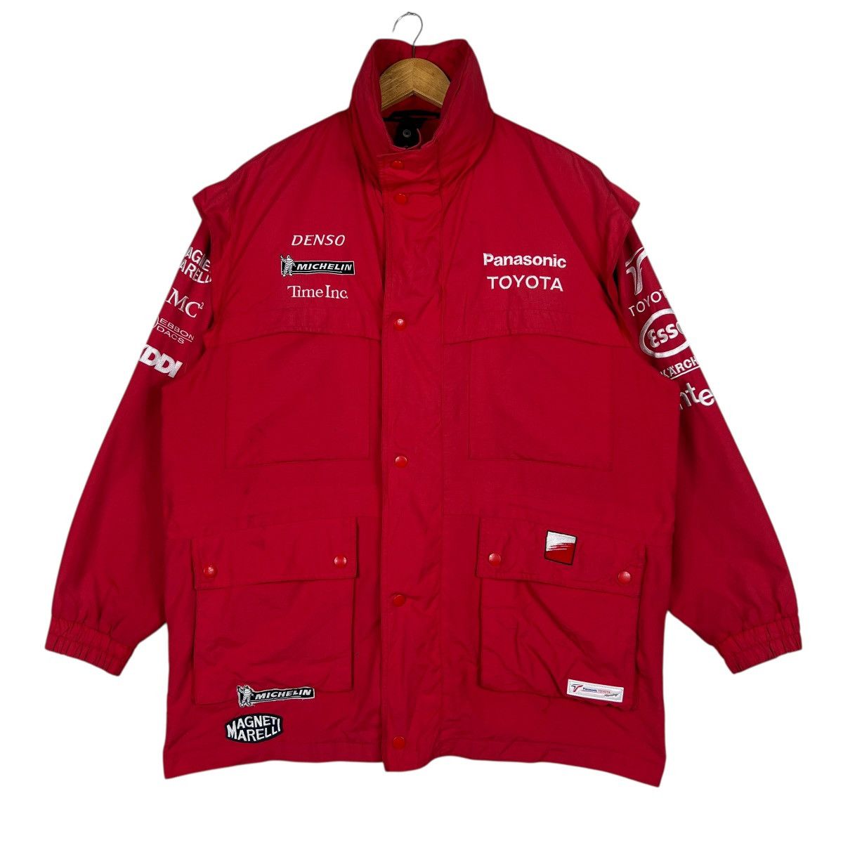 Formula 1 🔥 Vintage Panasonic Toyota Racing Team Formula 1 jacket. Size US M / EU 48-50 / 2 - 2 Thumbnail