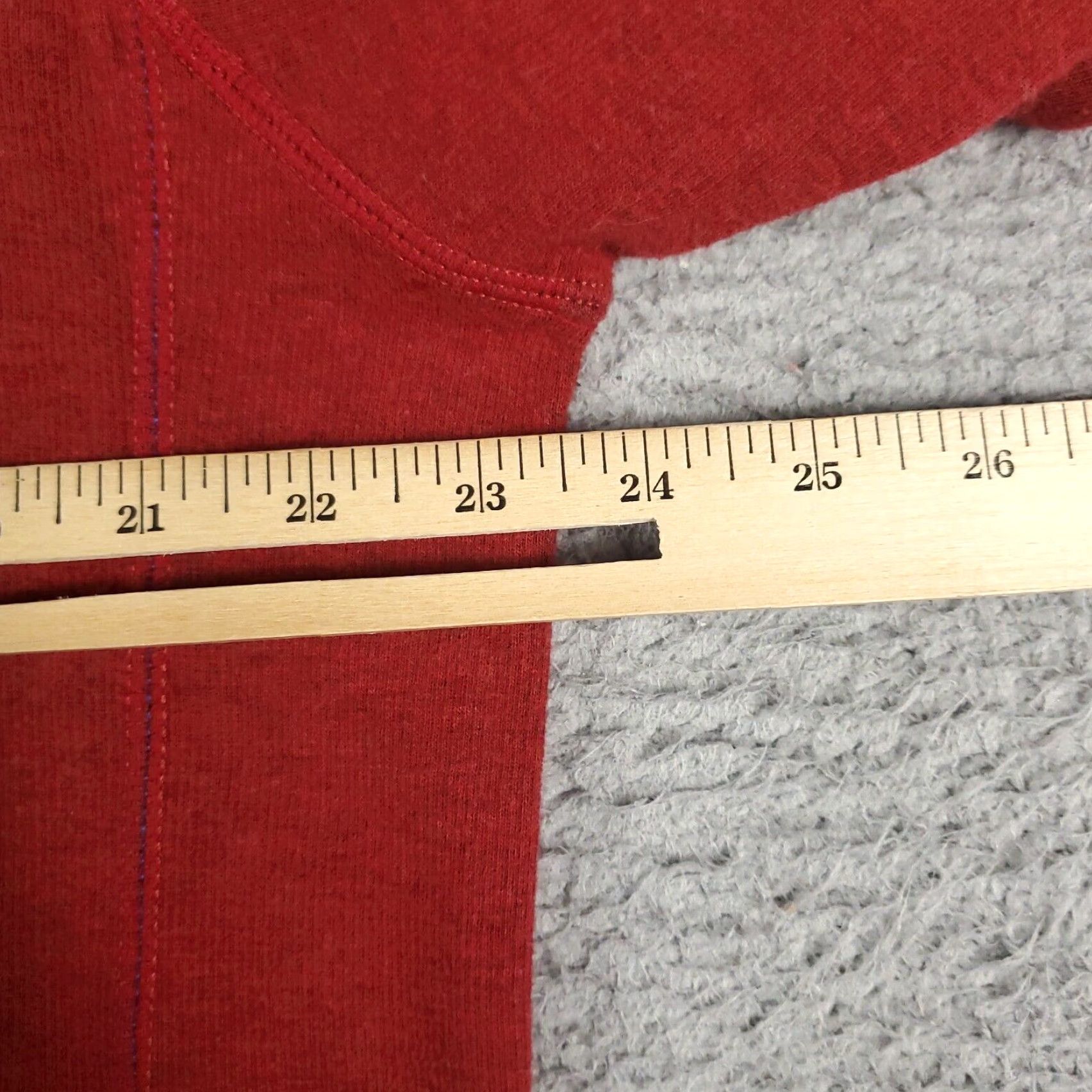 Tommy Bahama Tommy Bahama Mens Large Red 1/4 Zip Pullover Sweater Cotton Blend Long Sleeve Size US L / EU 52-54 / 3 - 7 Thumbnail
