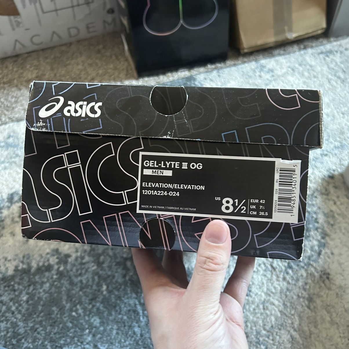 Asics × Kith 1201A224-024 2020 KXTH GEL LYTE iii “THE PALETTE” ELEVATiON Size US 8.5 / EU 41-42 - 10 Thumbnail