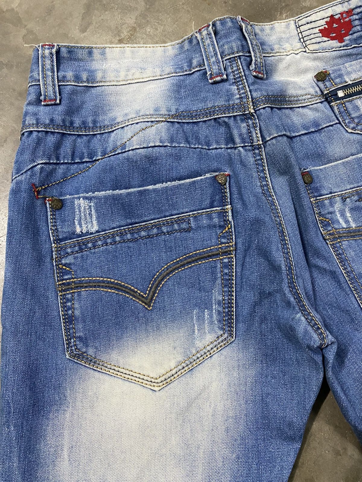 Dsquared2 × JNCO × Jean DSQUARED2 Jeans Distressed Style @250 Size US 31 - 5 Thumbnail