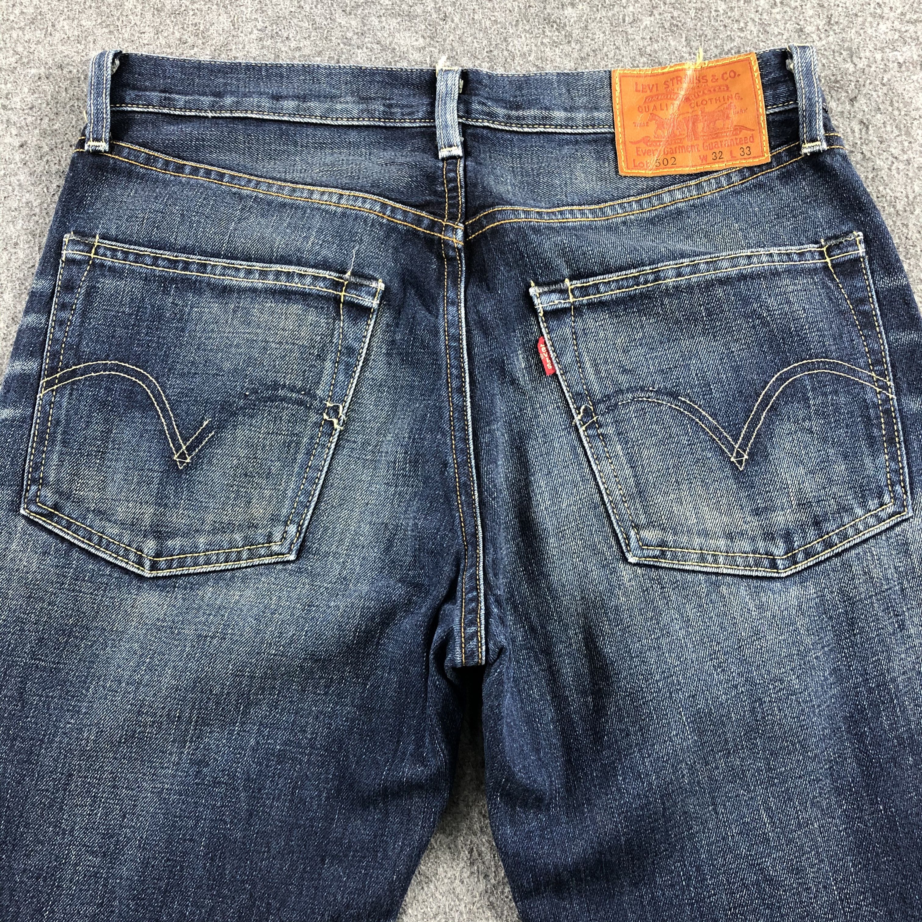 Levi's Vintage Blue Wash Levis 502 Jeans-J1806 Size US 33 - 4 Thumbnail