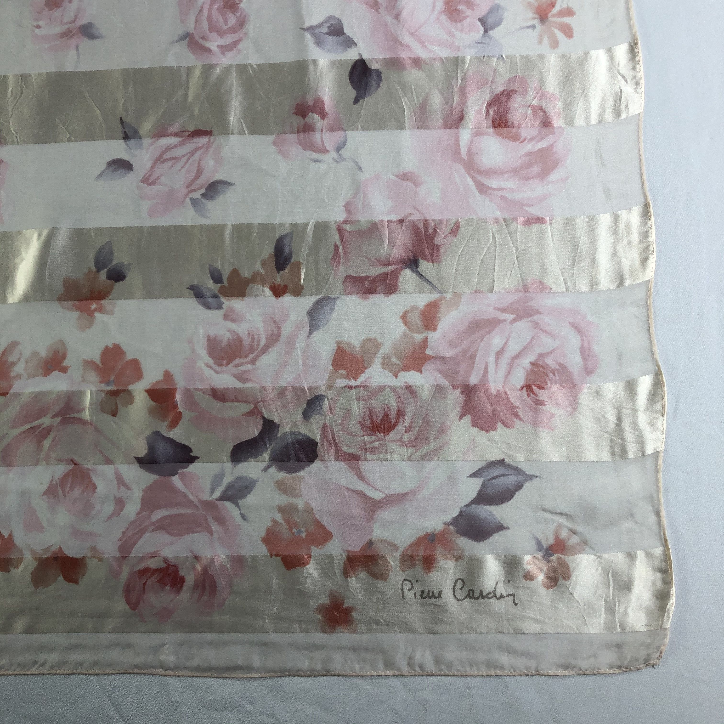 Pierre Cardin × Vintage Vintage Pierre Cardin Silk Scarf Size ONE SIZE - 3 Thumbnail