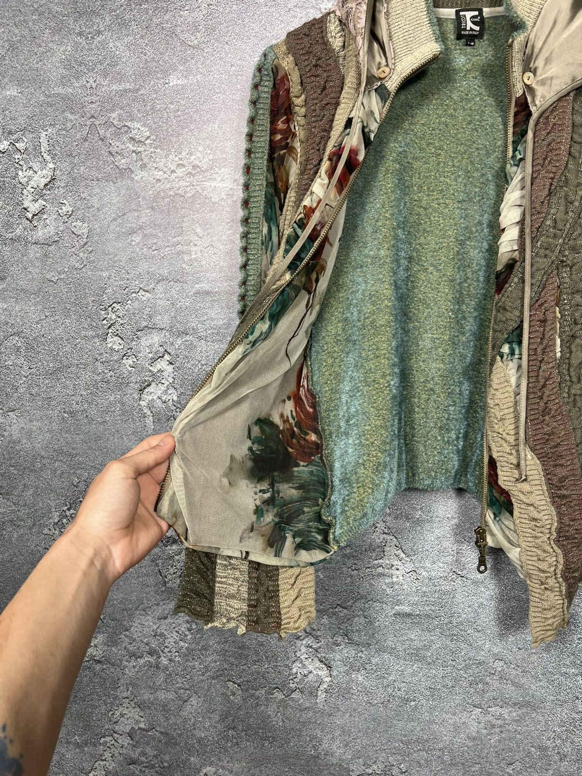 Vintage Vintage Tricot Chic Avant Garde Save the Queen Style Hoodie Size L / US 10 / IT 46 - 10 Thumbnail