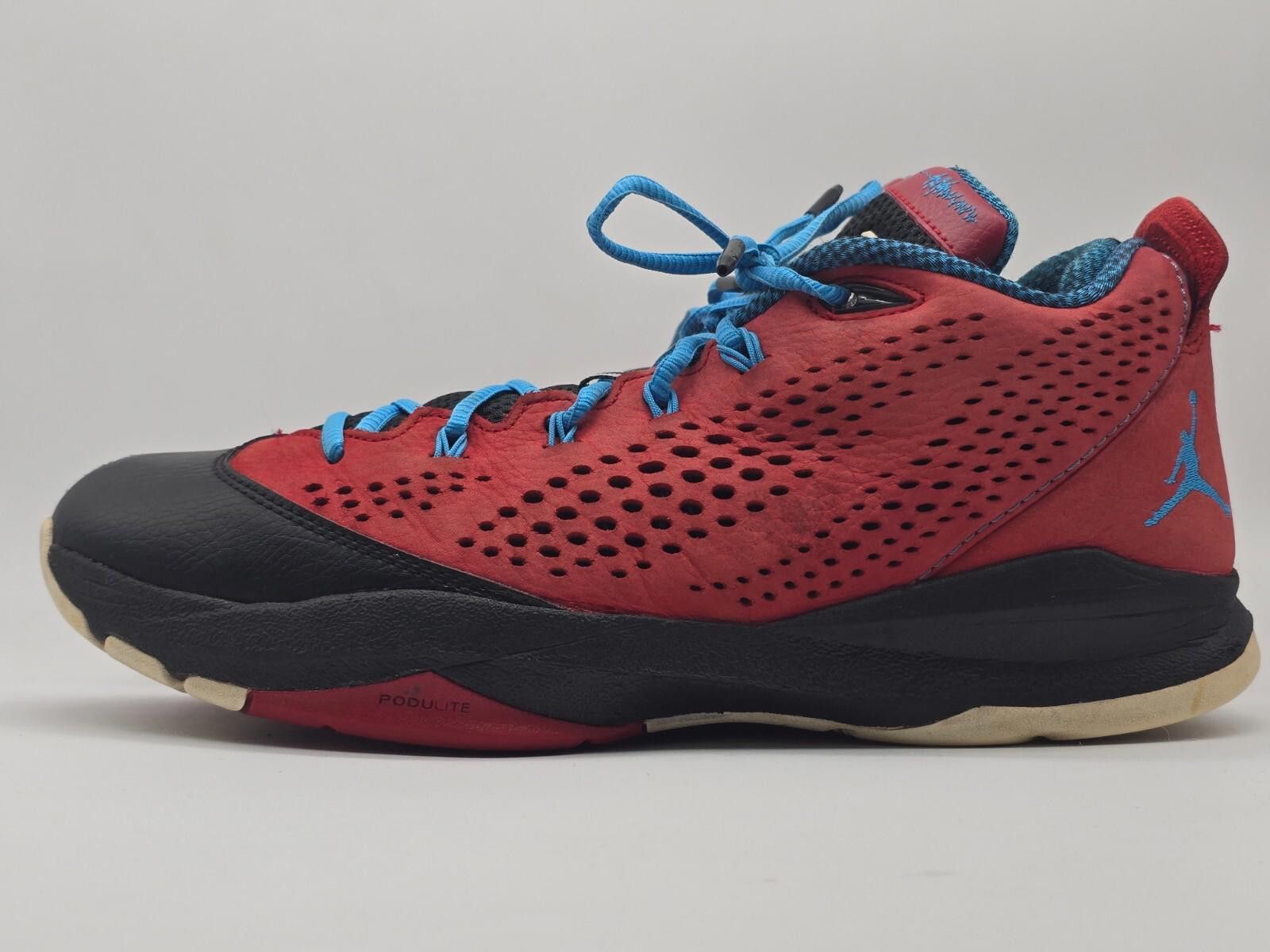 Nike Nike Air Jordan CP3 VII Gym Red Powder Blue Sz 11 616805-607 Size US 11 / EU 44 - 2 Thumbnail