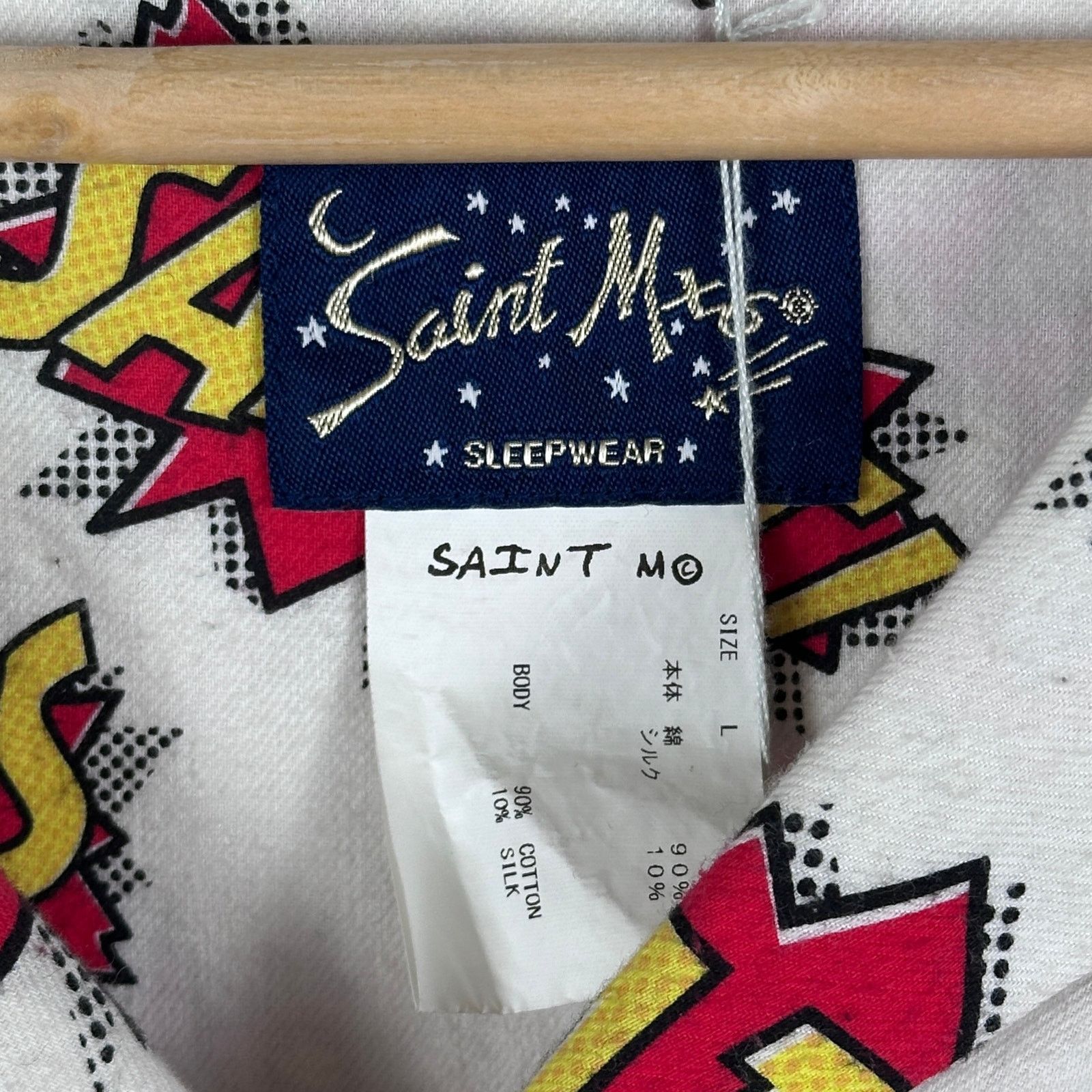 Saint Michael A/W22 POW Comic Button-Up Shirt Size US L / EU 52-54 / 3 - 3 Thumbnail