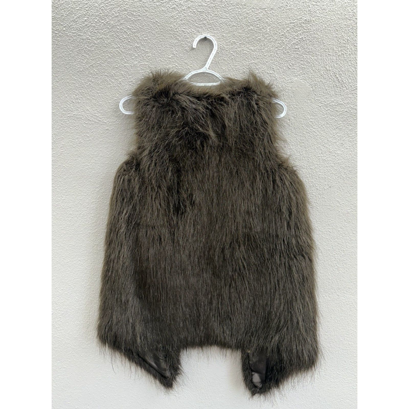 Vintage Kensie Womens Vest Small Brown Faux Fur Sleeveless Lined Open Front Vest Womens N/Women's Vest Brown Fur Trim Open Front Sleeveless Casual Travel 90s? Size S / US 4 / IT 40 - 6 Thumbnail