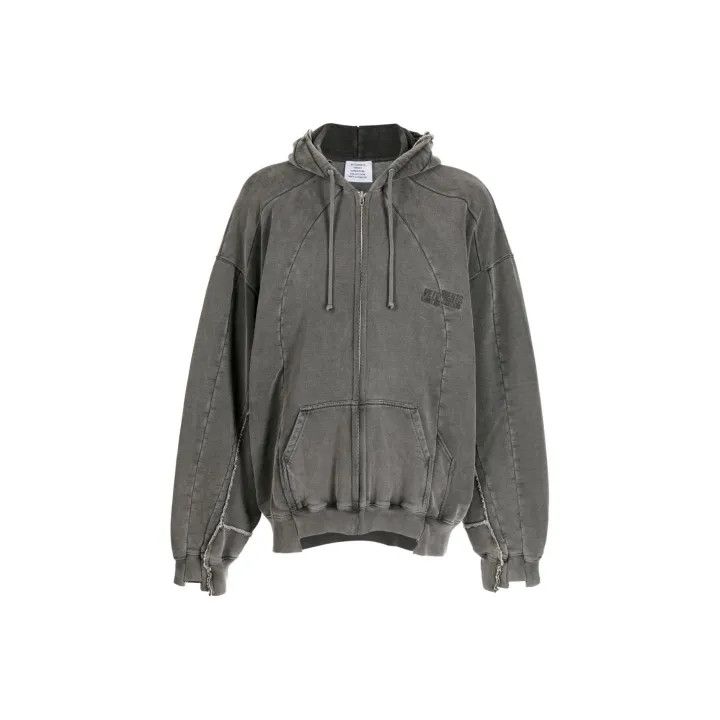 Vetements Vetements Men's Logo Embroidered Hooded Jacket 0079 Size US M / EU 48-50 / 2 - 1 Thumbnail