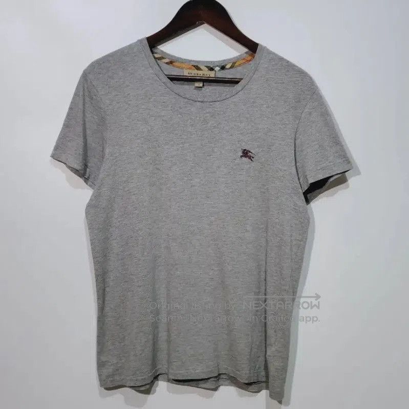 Burberry Burberry Gray Cotton Women's T-Shirt. Size M / US 6-8 / IT 42-44 - 1 Thumbnail