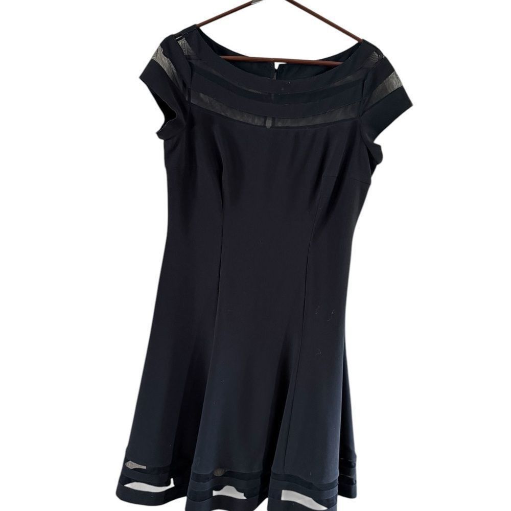 White House Black Market White House Black Market Black Sleeveless Mini Dress Size XL / US 12-14 / IT 48-50 - 3 Thumbnail