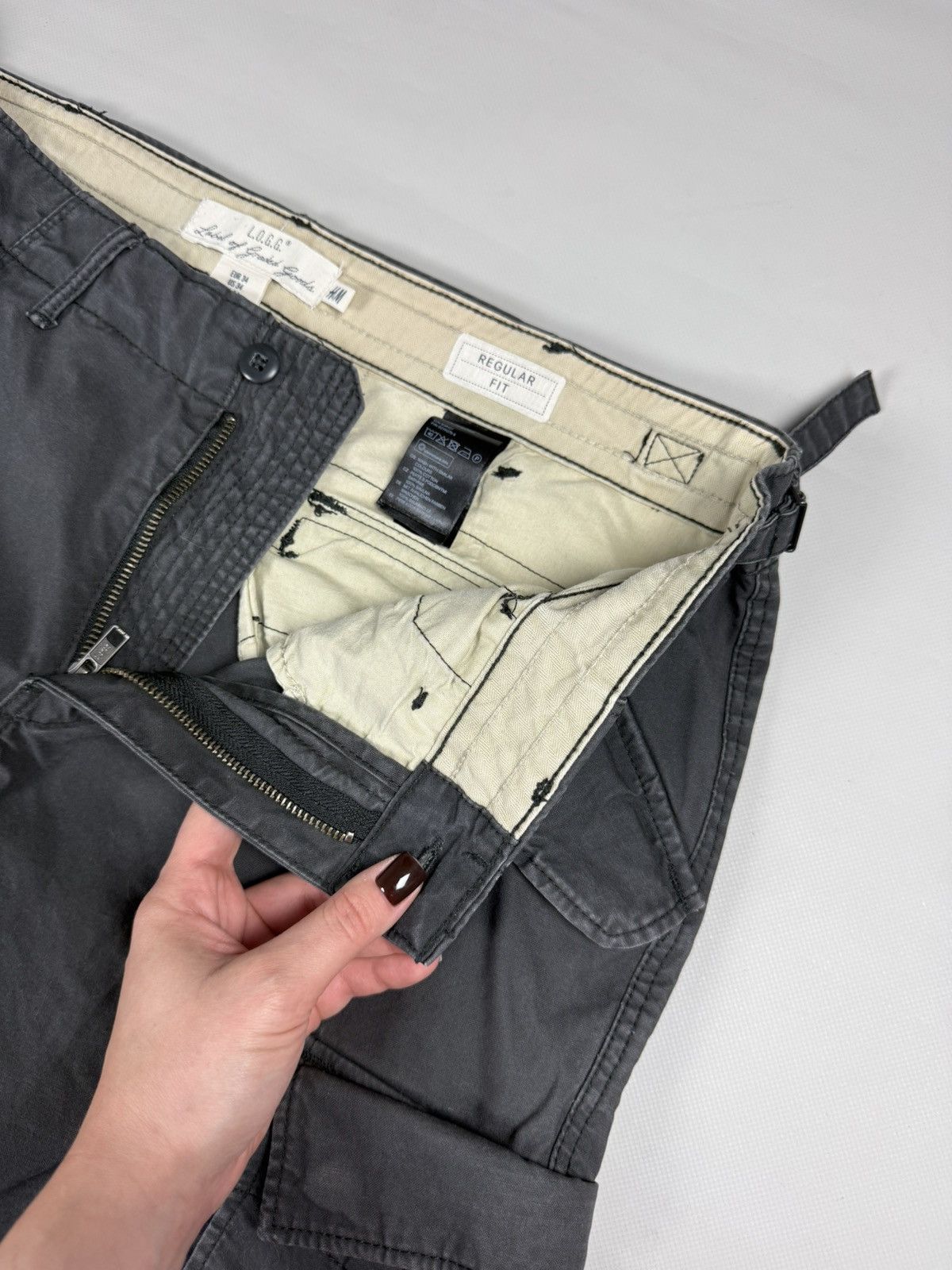 H&M H&M Men’s Cargo Pants Trousers Size 34 Cotton Size US 34 / EU 50 - 12 Thumbnail