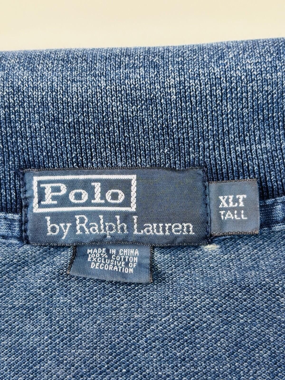 Polo Ralph Lauren Ralph Lauren Polo Shirt Blue Washed-out Men’s Size XLT Size US XL / EU 56 / 4 - 3 Thumbnail