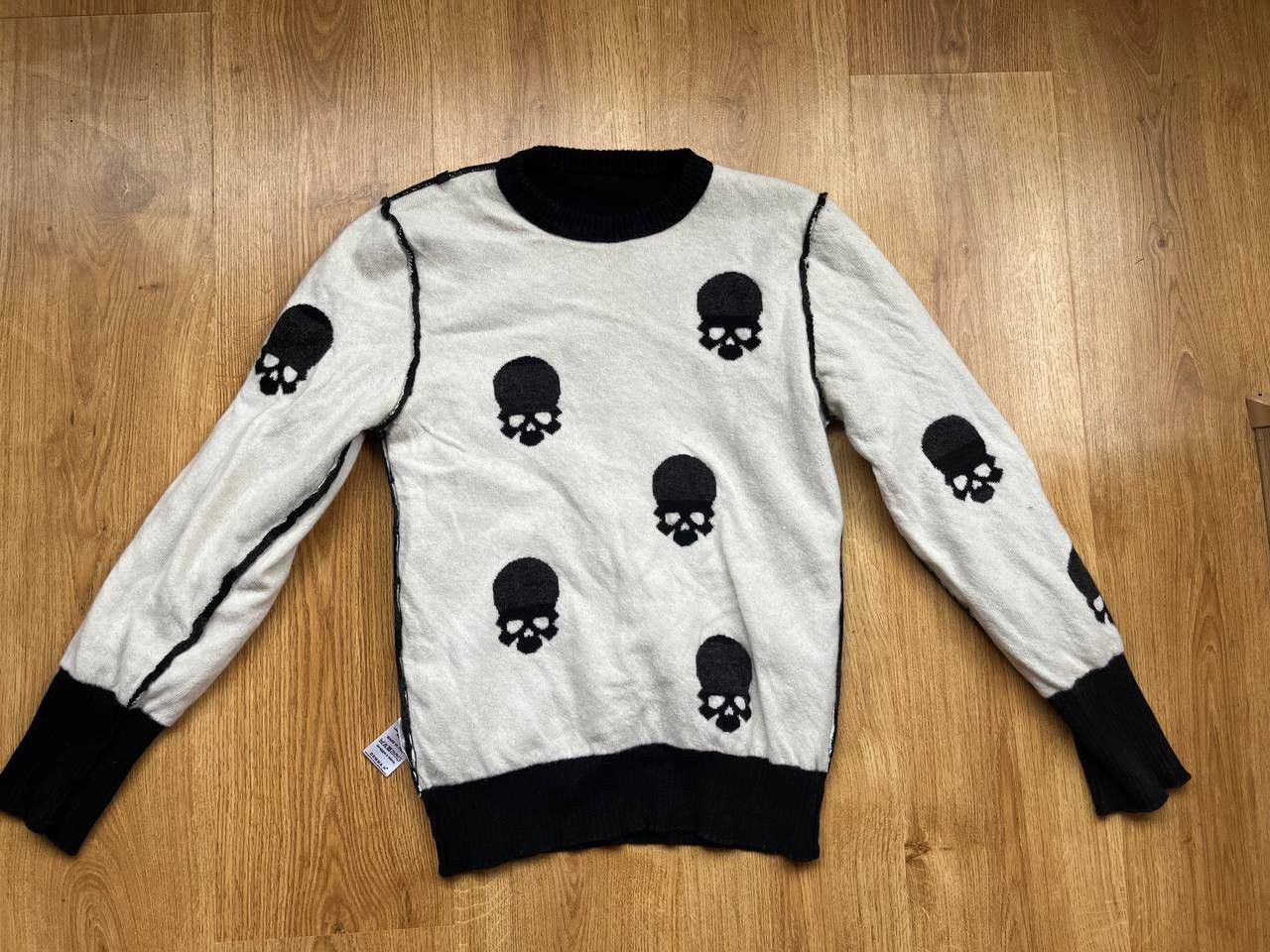 Gemma.H Uomo Gemma H Revisable Merino Wool Supreline Sweater Size US M / EU 48-50 / 2 - 2 Thumbnail
