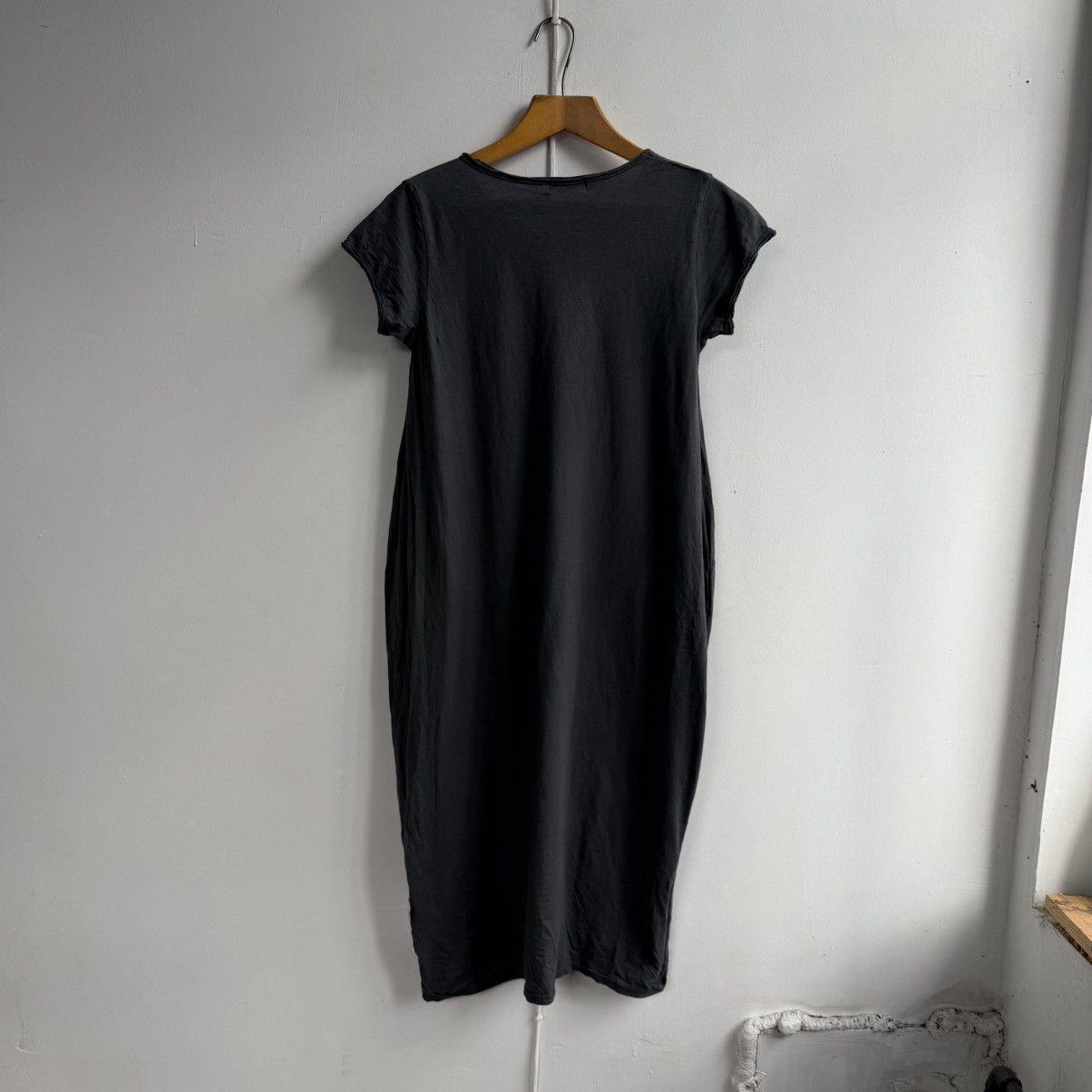 Moschino Moschino Cheap And Chic Grey Cotton Maxi Dress Size L / US 10 / IT 46 - 9 Thumbnail