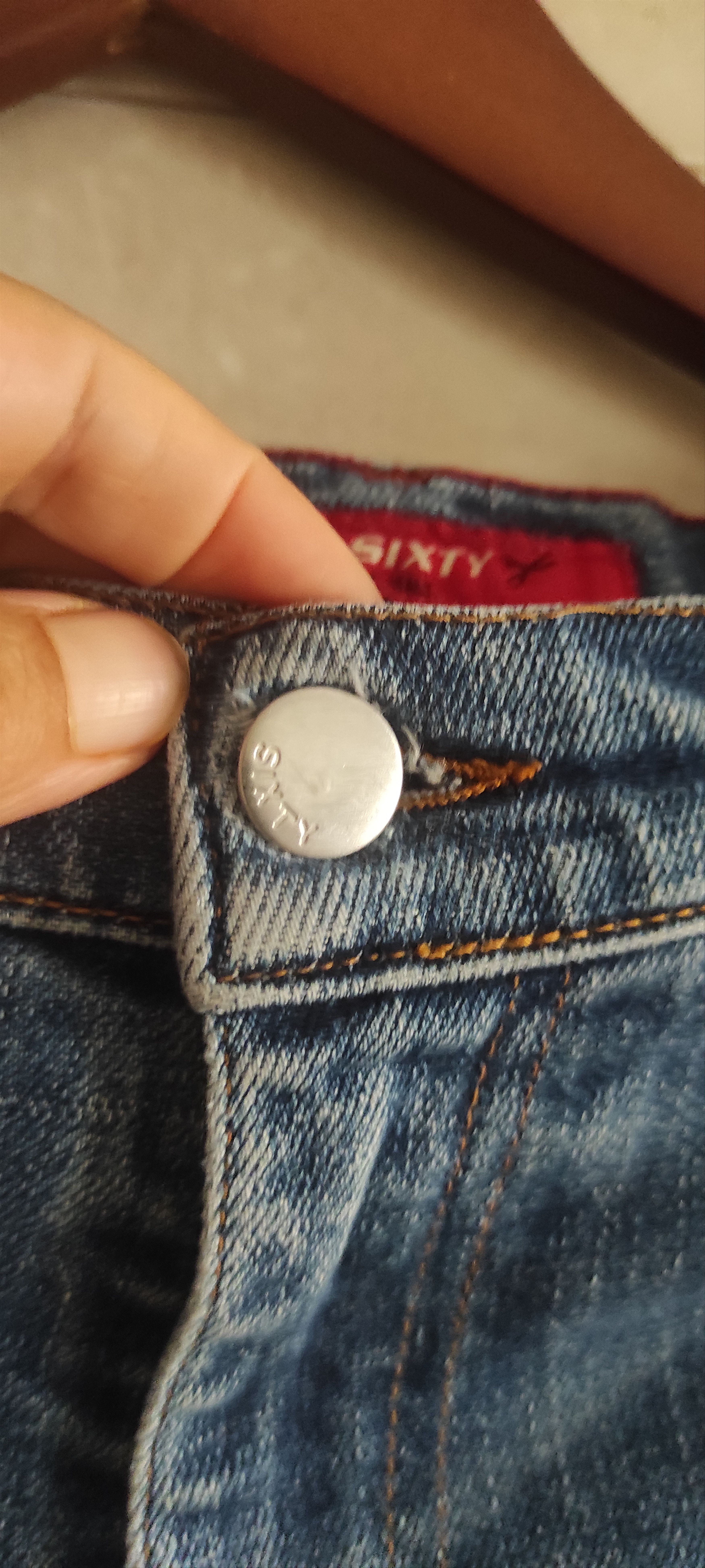 Miss Sixty × Vintage Miss Sixty Womens Denim Shorts Size 31 Blue Cotton Size 31" - 5 Thumbnail