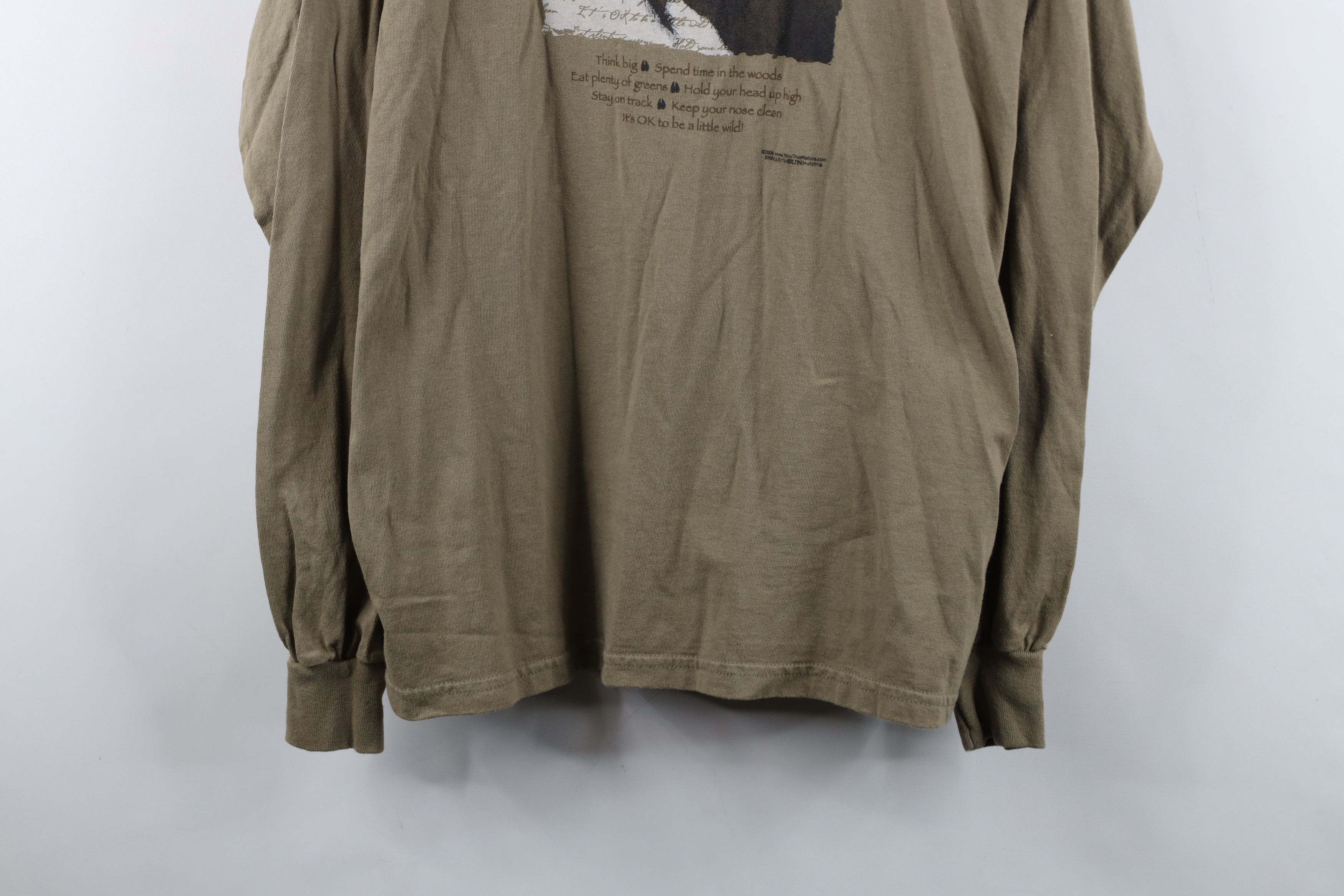 Vintage Vintage Y2K Streetwear From A Moose Long Sleeve T-Shirt Size US L / EU 52-54 / 3 - 3 Thumbnail