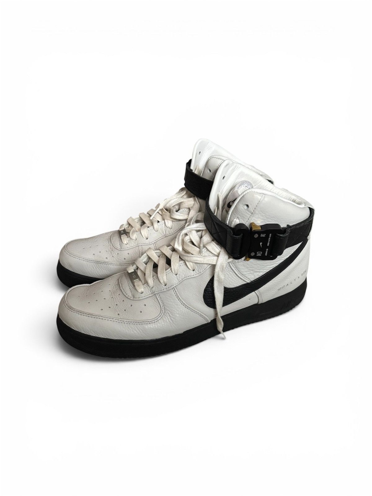 1017 ALYX 9SM × Nike Alyx Nike Air-Force 1 High White | Grailed