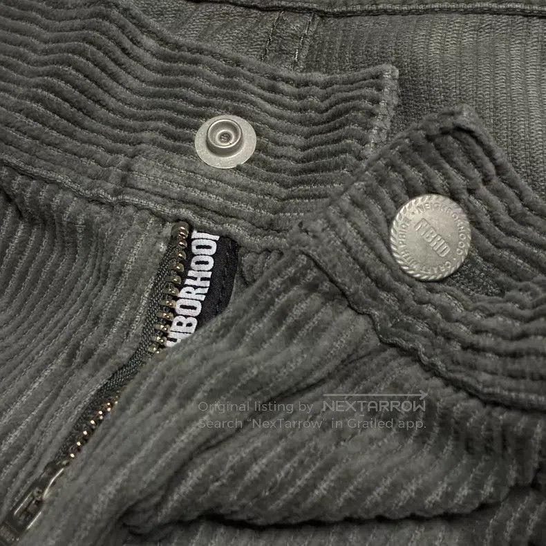 Neighborhood Neighborhood size XL Washed Destroyed Patch Corduroy Casual Size US 27 - 6 Thumbnail