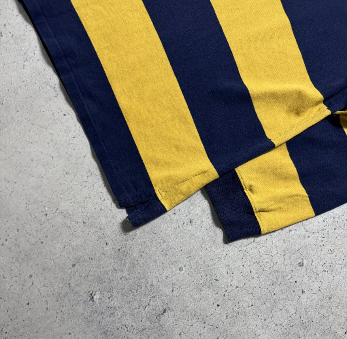 Polo Ralph Lauren Polo Ralph Lauren Striped Rugby Sweatshirt PRL Size XL Size US XL / EU 56 / 4 - 4 Thumbnail