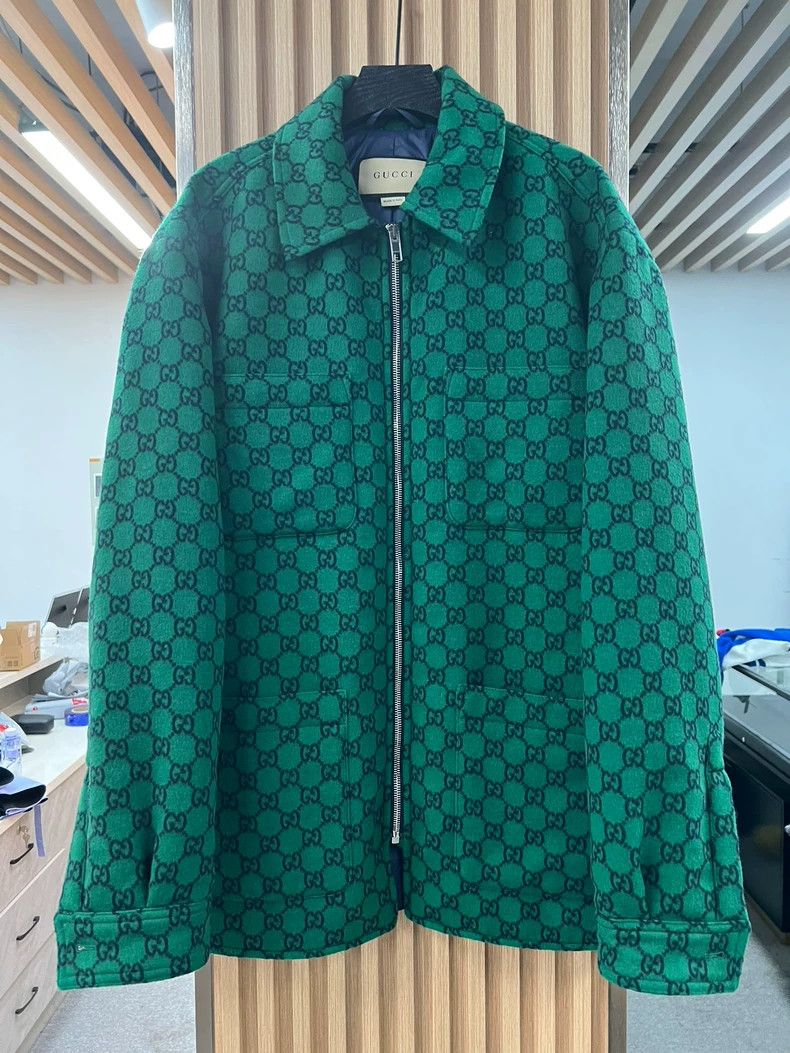 GUCCI (グッチ) 22SS GGパターン 総柄 ジップアップ トラック