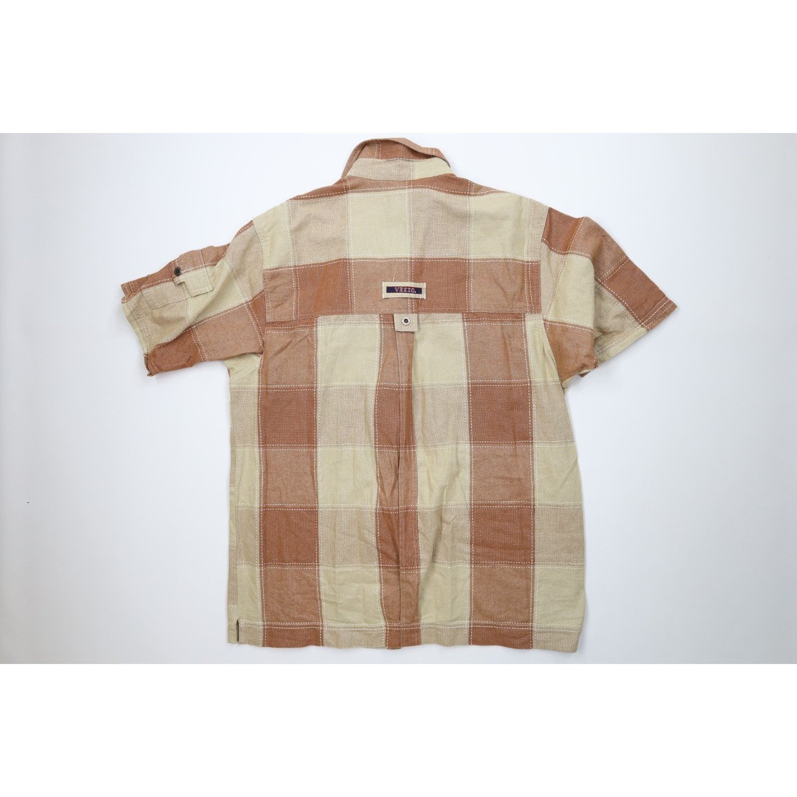 Vintage Vintage 90s Streetwear Checkered Plaid 2 Piece Shorts Suit Size US XL / EU 56 / 4 - 8 Thumbnail