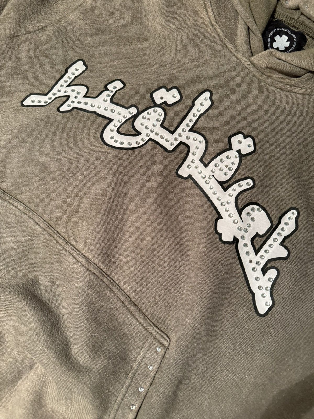 Highest Tendencies Highest Tendencies Studded Gemstone Hoodie Size US L / EU 52-54 / 3 - 2 Thumbnail