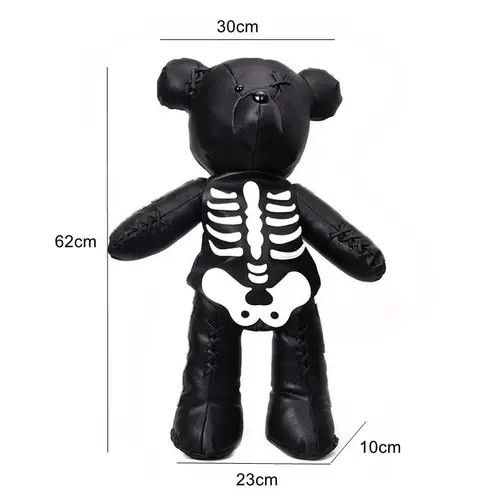 Designer × Japanese Brand Black Skeleton Bear Backpack Bag Size ONE SIZE - 4 Thumbnail