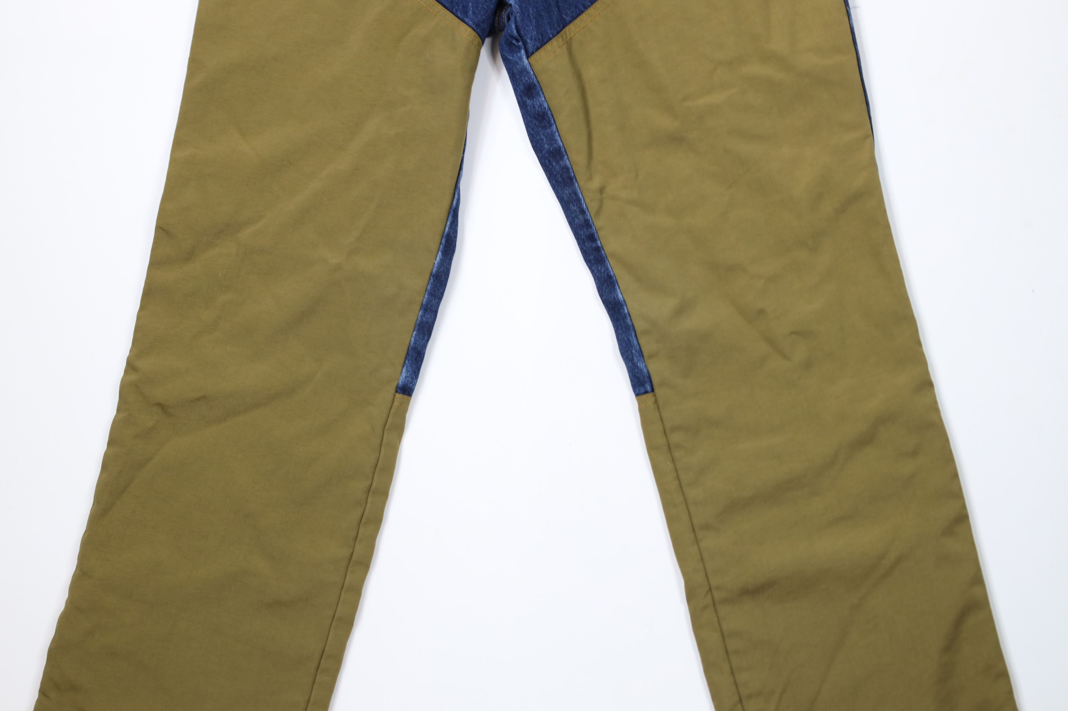 Vintage Vintage 90s Streetwear Flannel Lined Field Brush Denim Jeans Size US 30 / EU 46 - 4 Thumbnail