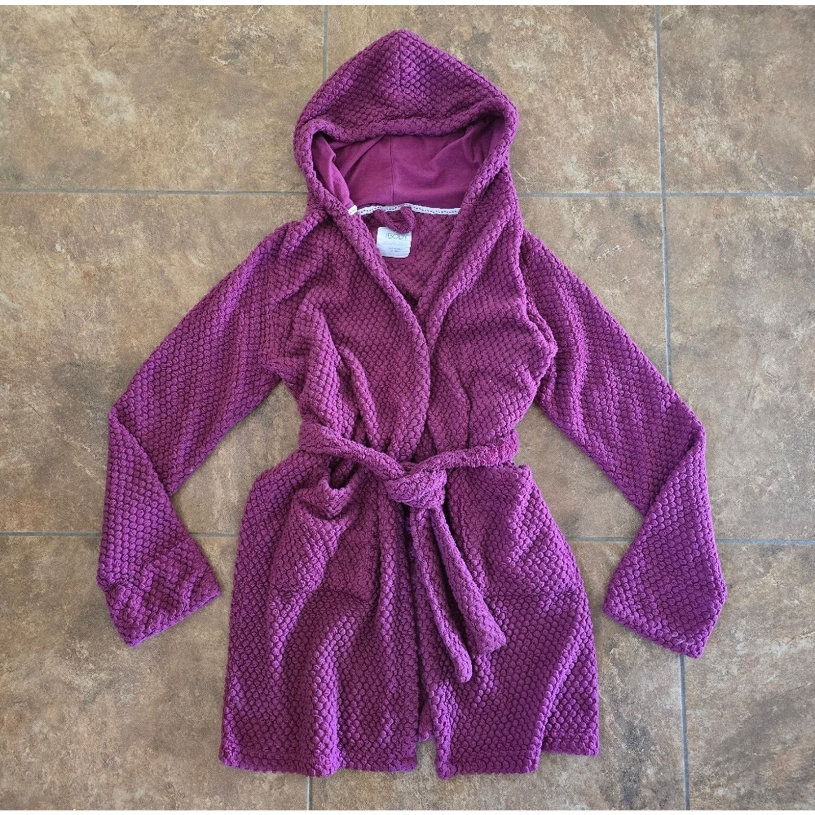 Other Dark Pink | COTTON ON BODY | Luxe Plush Robe Size ONE SIZE - 1 Thumbnail